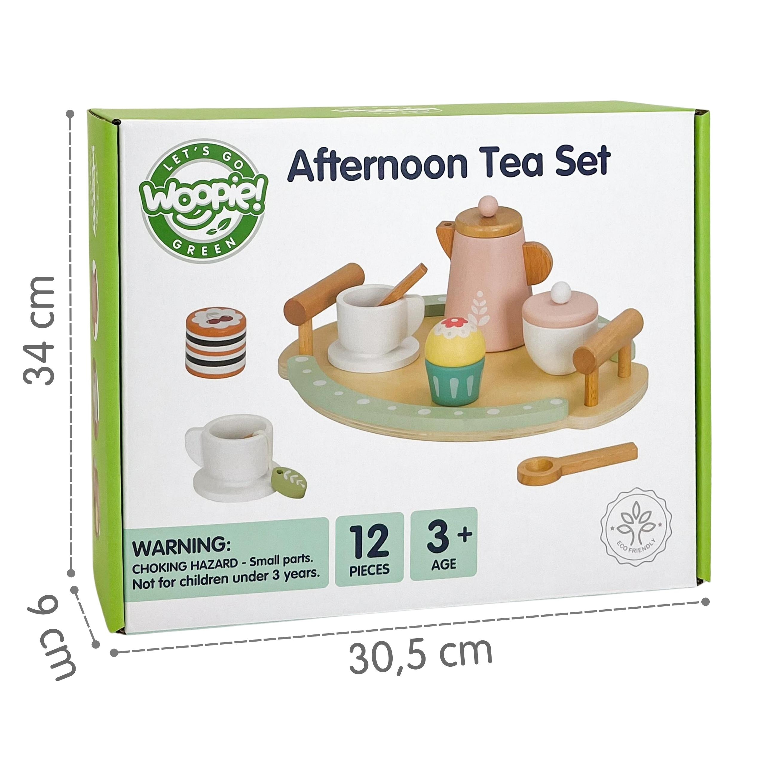 Drewniany zestaw do herbaty i kawy 12 el. fsc - 8 z 8