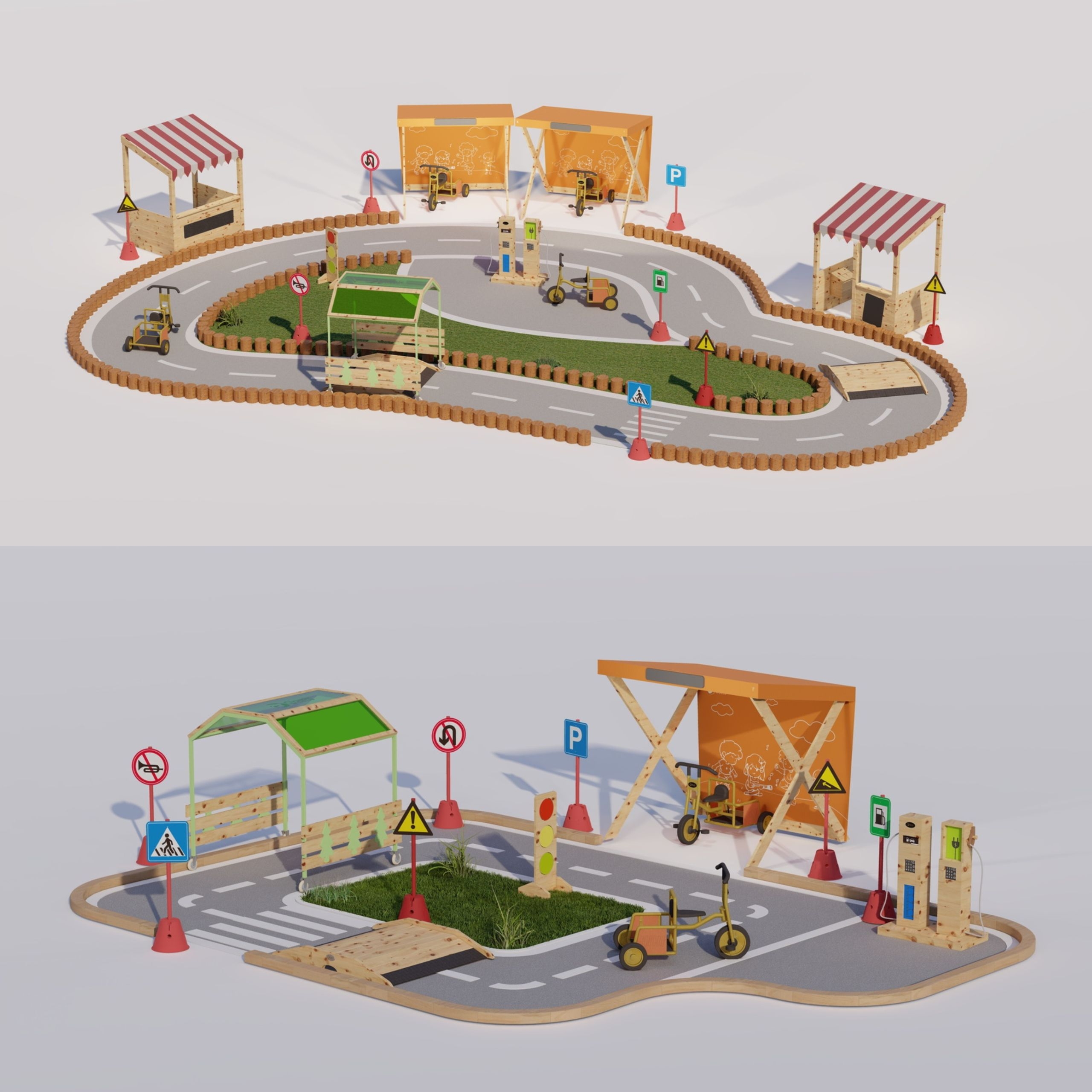 Rowerek trójkołowy pojazd truck dla dzieci od 3 lat - 4 z 6