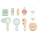 TOOKY TOY Drewniana Toaletka Akcesoria Lustro + Kosmetyki
