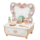 TOOKY TOY Drewniana Toaletka Akcesoria Lustro + Kosmetyki