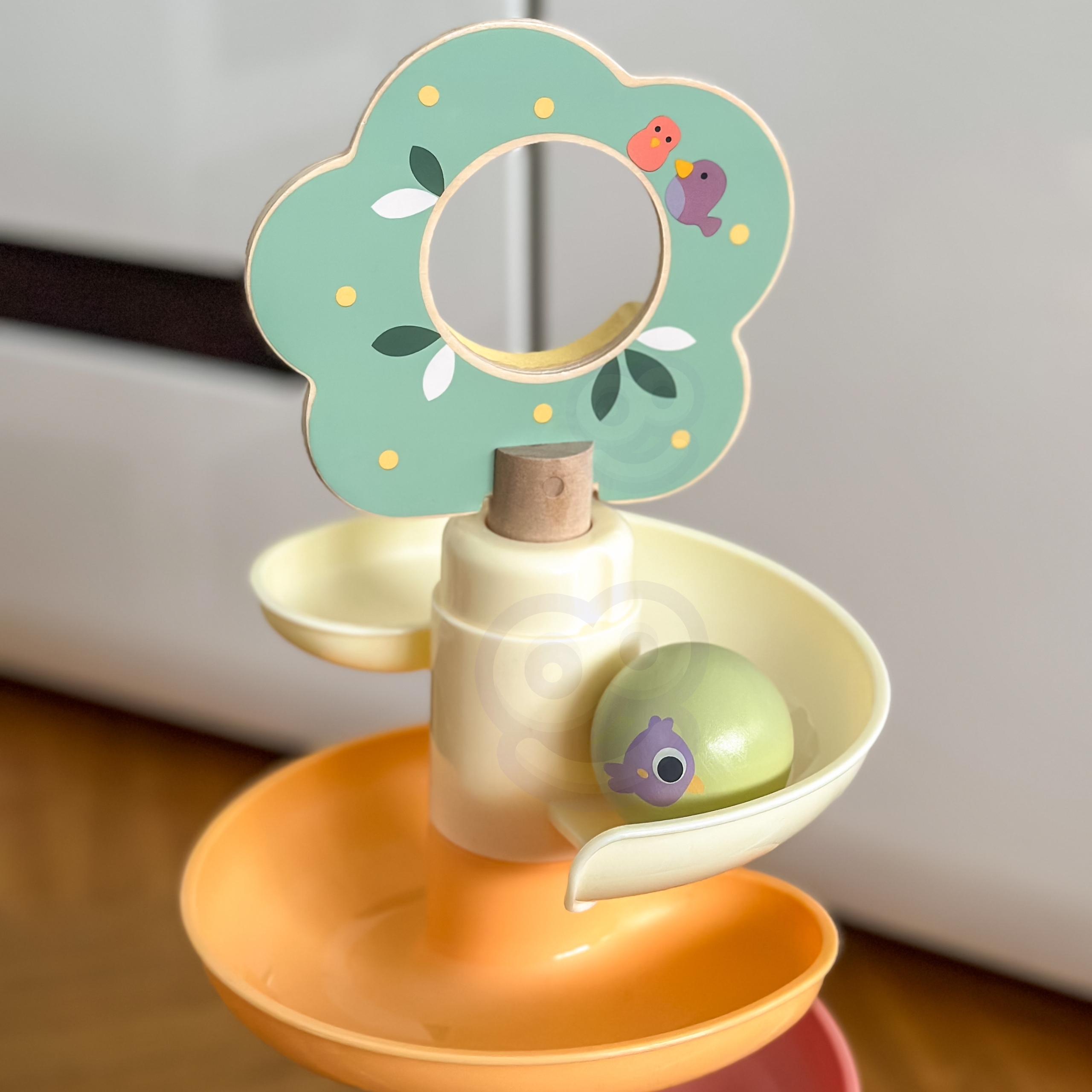 Drewniany tor kulkowy z efektami dźwiękowymi cymbałki fsc - 2 z 13