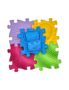 WOOPIE Mata Sensoryczna Ortopedyczna Puzzle 5 el. 2