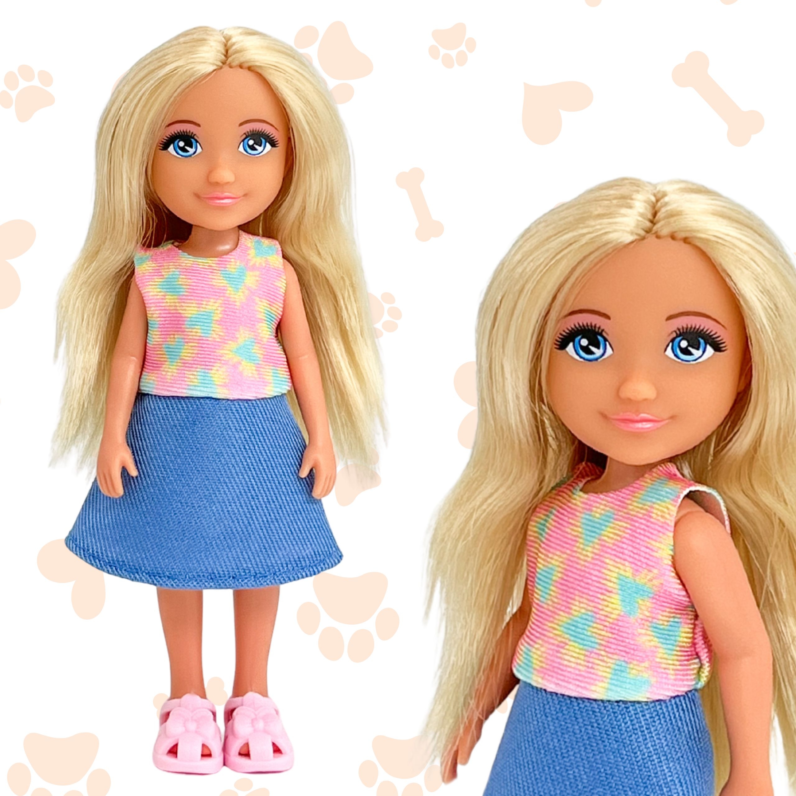 Royal zestaw laleczka z uroczymi szczeniaczkami i akcesoriami - 8 z 8