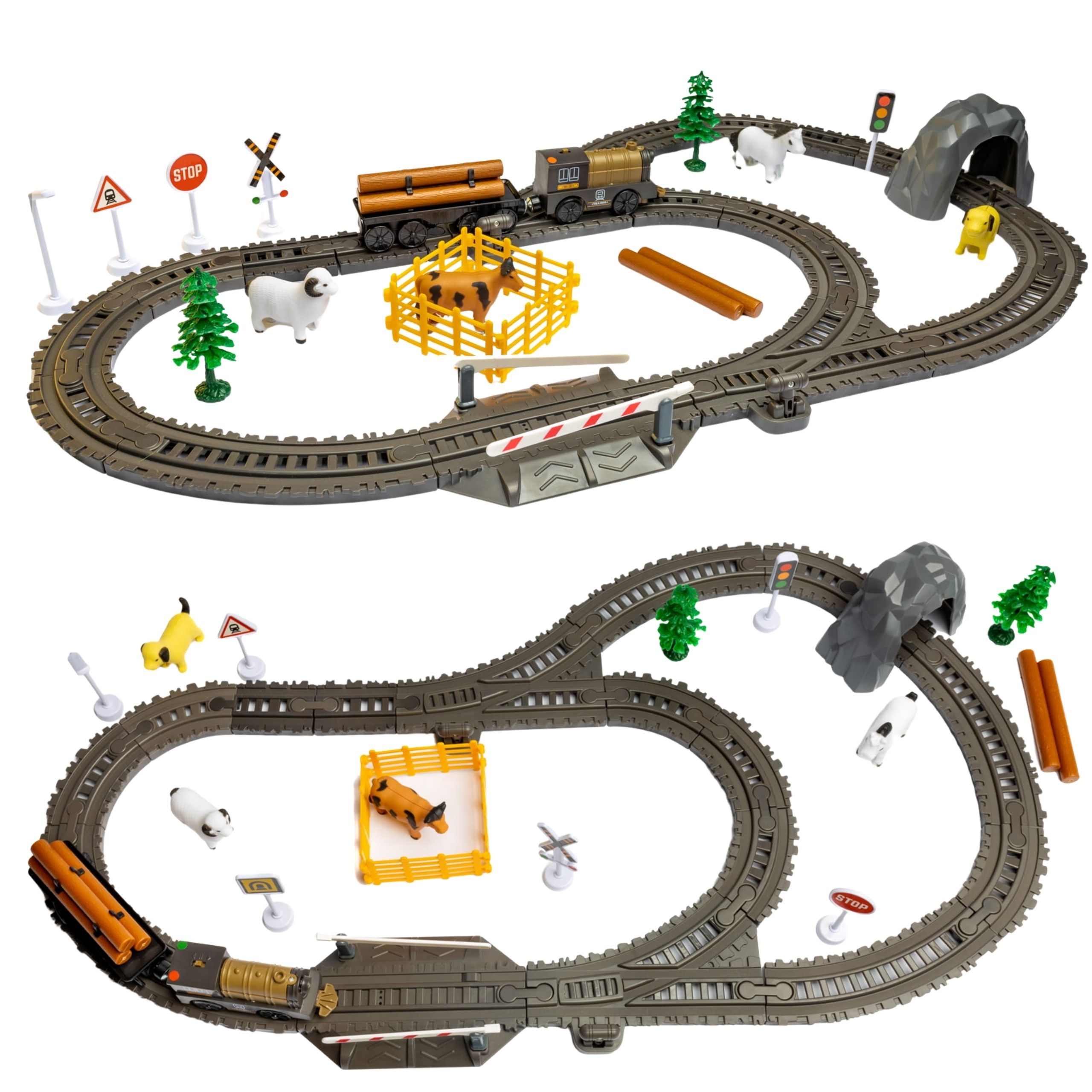 Kolejka elektryczna lokomotywa retro farma tor xl 66 el. - 2 z 3