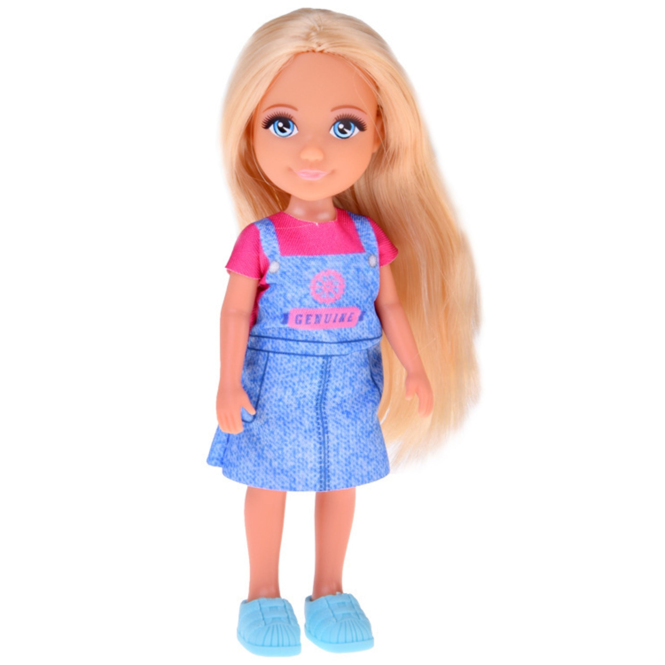 Lalka niki zestaw z koniem samochodem i przyczepą - 5 z 7