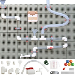 MASTERKIDZ System Rur Do Tablicy STEM 84 elementów