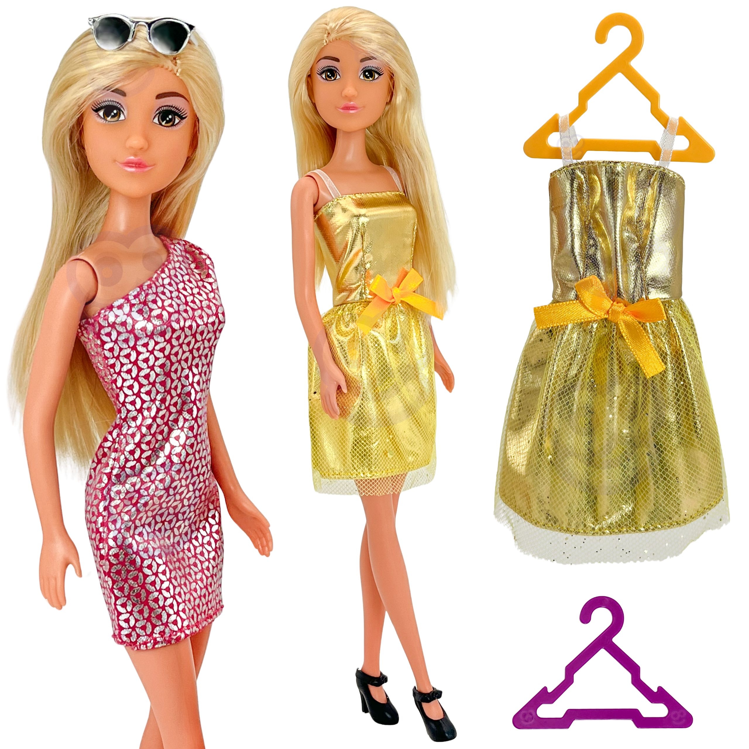 Lalka lili modelka stylistka modowa z akcesoriamii - 6 z 14