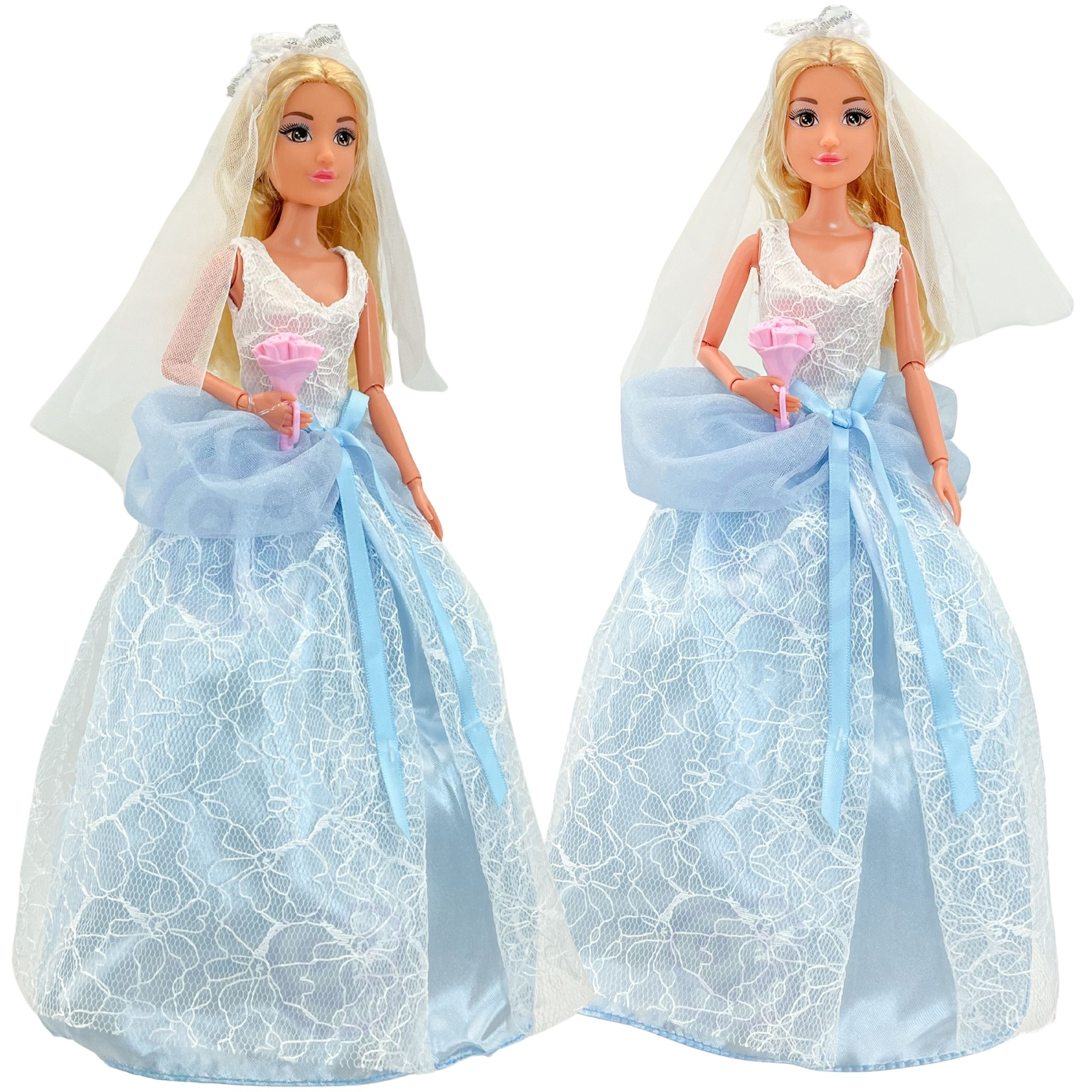 Lalka modowa lily panna młoda z tortem - 3 z 4