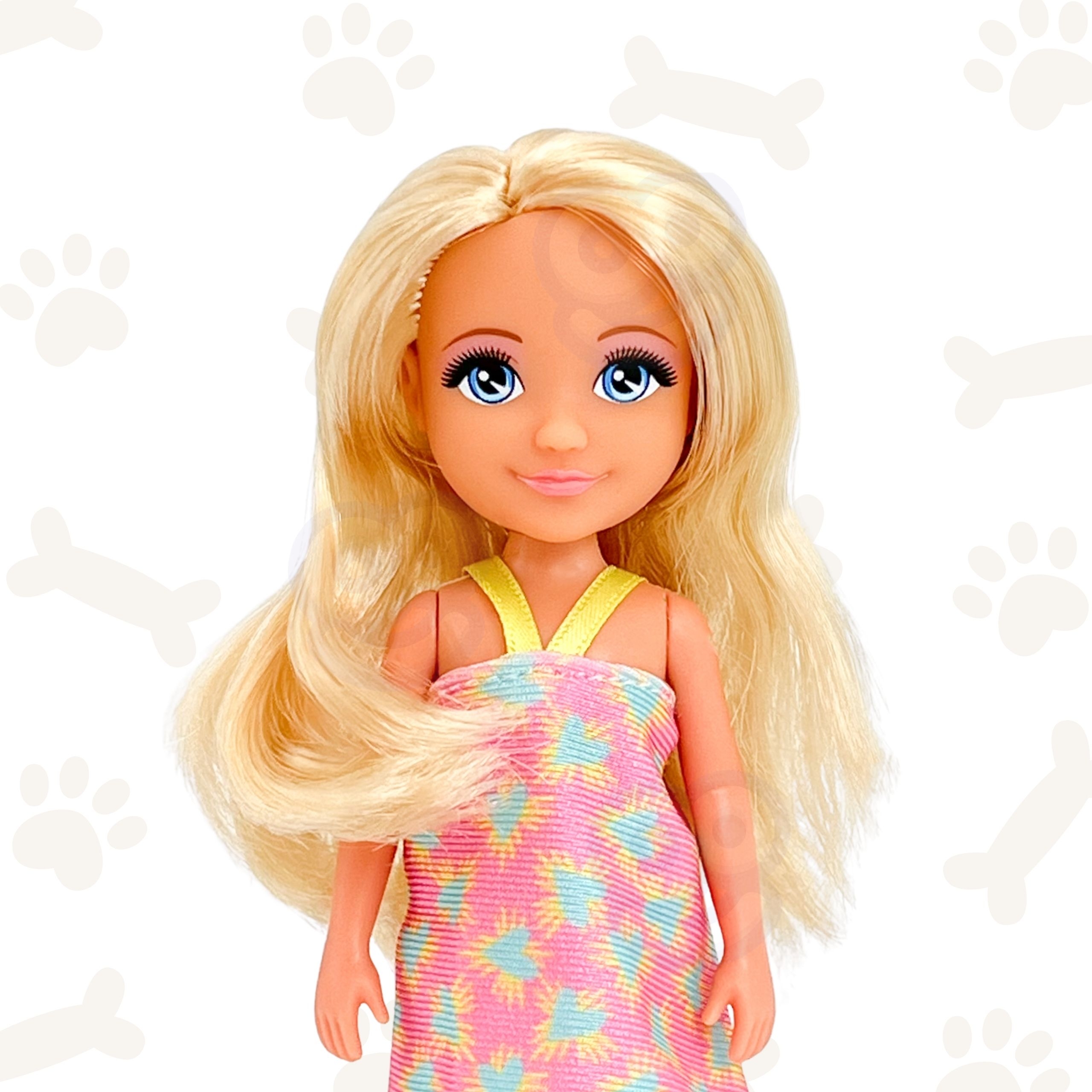 WOOPIE ROYAL Laleczka z Pieskiem Wanną i Akcesoriami Do Pielęgnacji Pupila