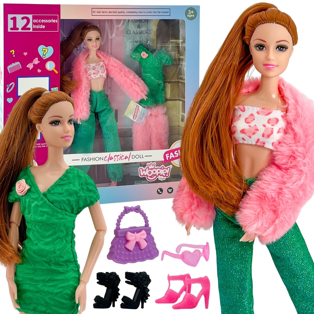 Lalka emi 30 cm - 12 ukrytych niespodzianek + ubranka i dodatki - Poznaj modową ikonę – Emi, która zachwyci każdą małą stylistkę! Ta wyjątkowa...