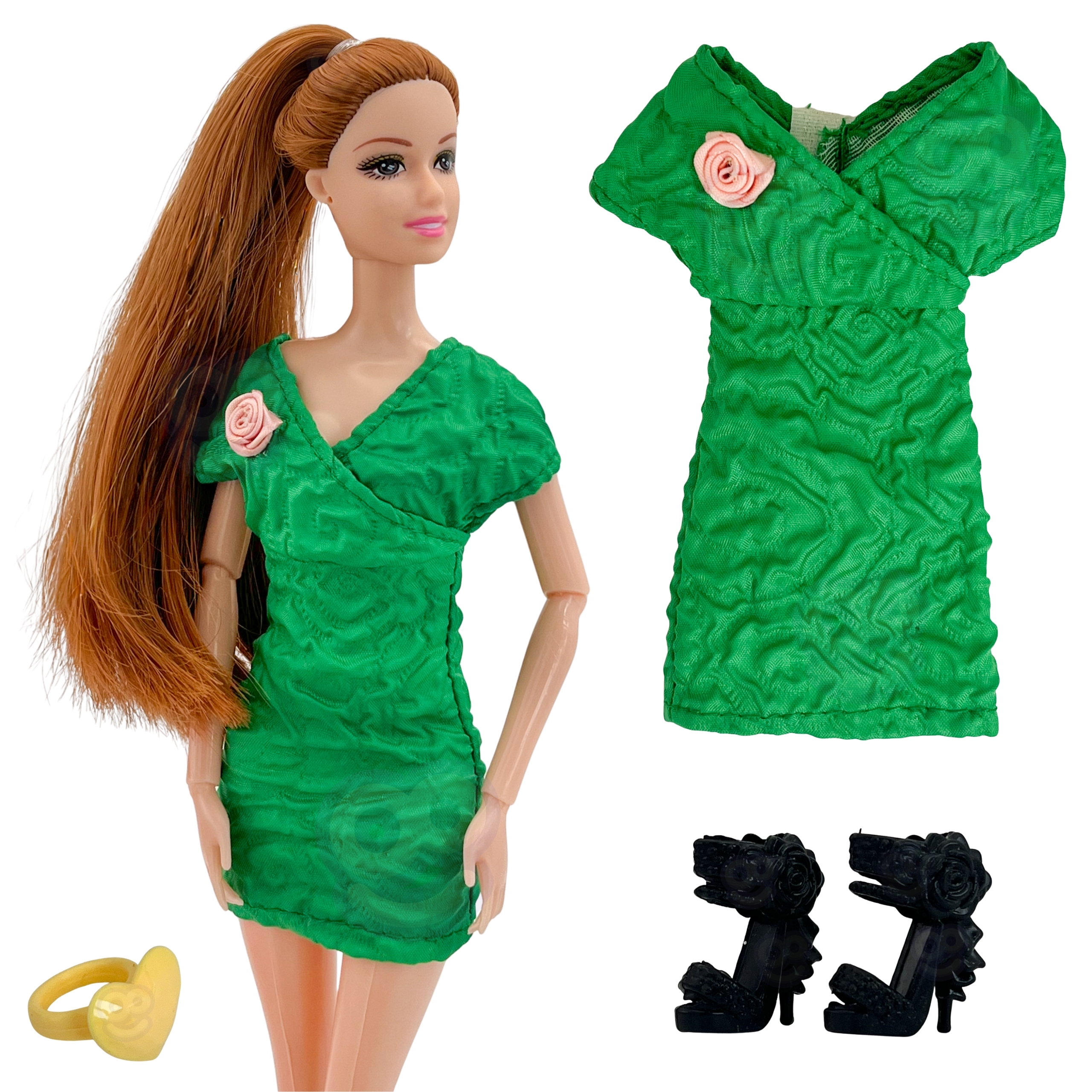 Lalka emi 30 cm - 12 ukrytych niespodzianek + ubranka i dodatki - 3 z 5