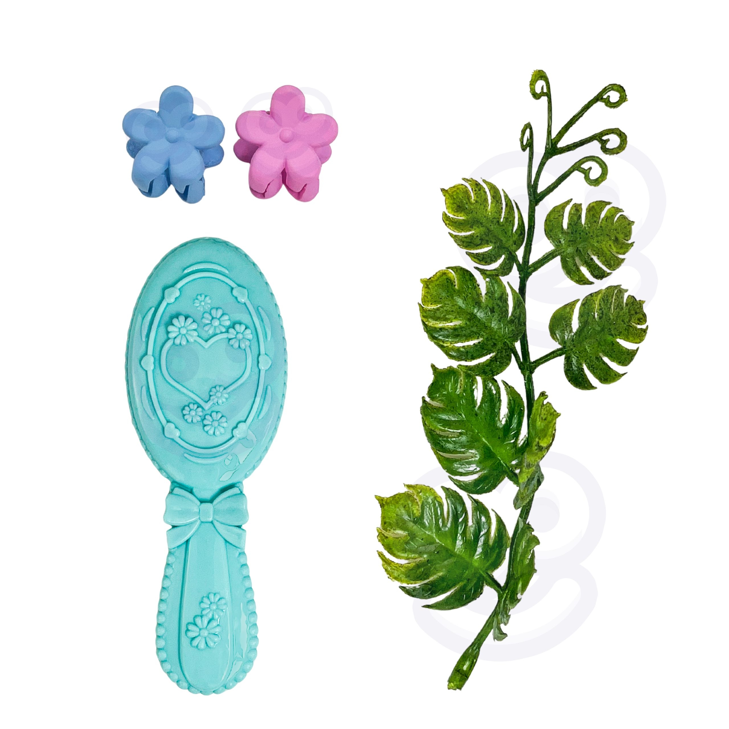 Lalka emi wróżka z kolorowymi skrzydłami i szczotką do włosów - 4 z 6