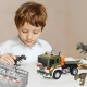 WOOPIE Ciężarówka Transporter Dinozaurów Auto z Dźwiękiem i Światłem