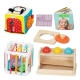 WOOPIE GREEN Pudełko Box 5w1 Montessori Edukacujny 11-12M