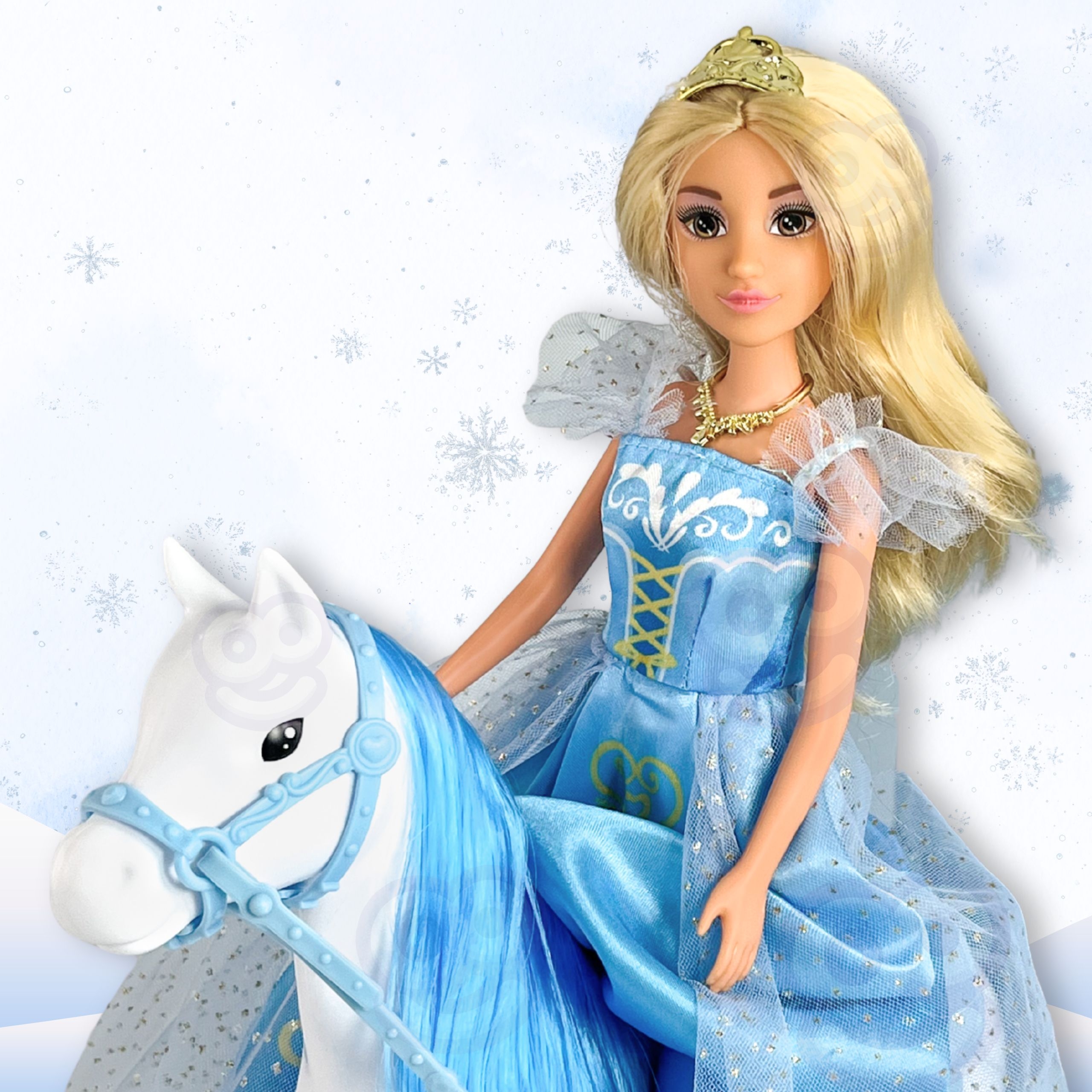 Lalka lodowa księżniczka lily i magiczny duży powóz karoca akcesoria - 7 z 18