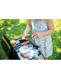 Smoby Grill Ogrodowy dla dzieci Barbecue 18 akcesoriów 2