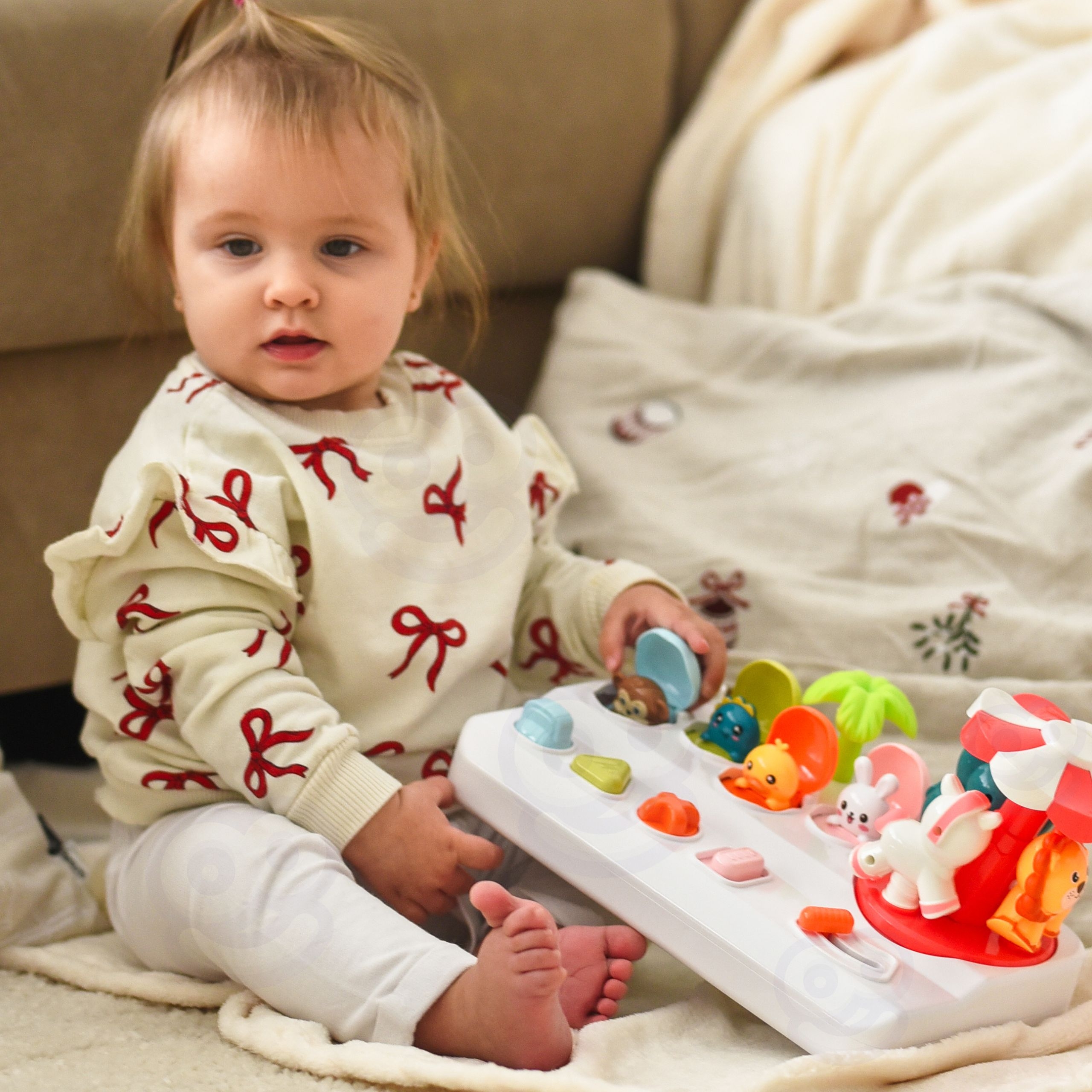 Wopie Karuzela Zwierząt - Magiczna Zabawa Pop Up - 6 z 9