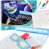 WOOPIE Magnetyczna Tablica 3D Podświetlenie LED do Rysowania