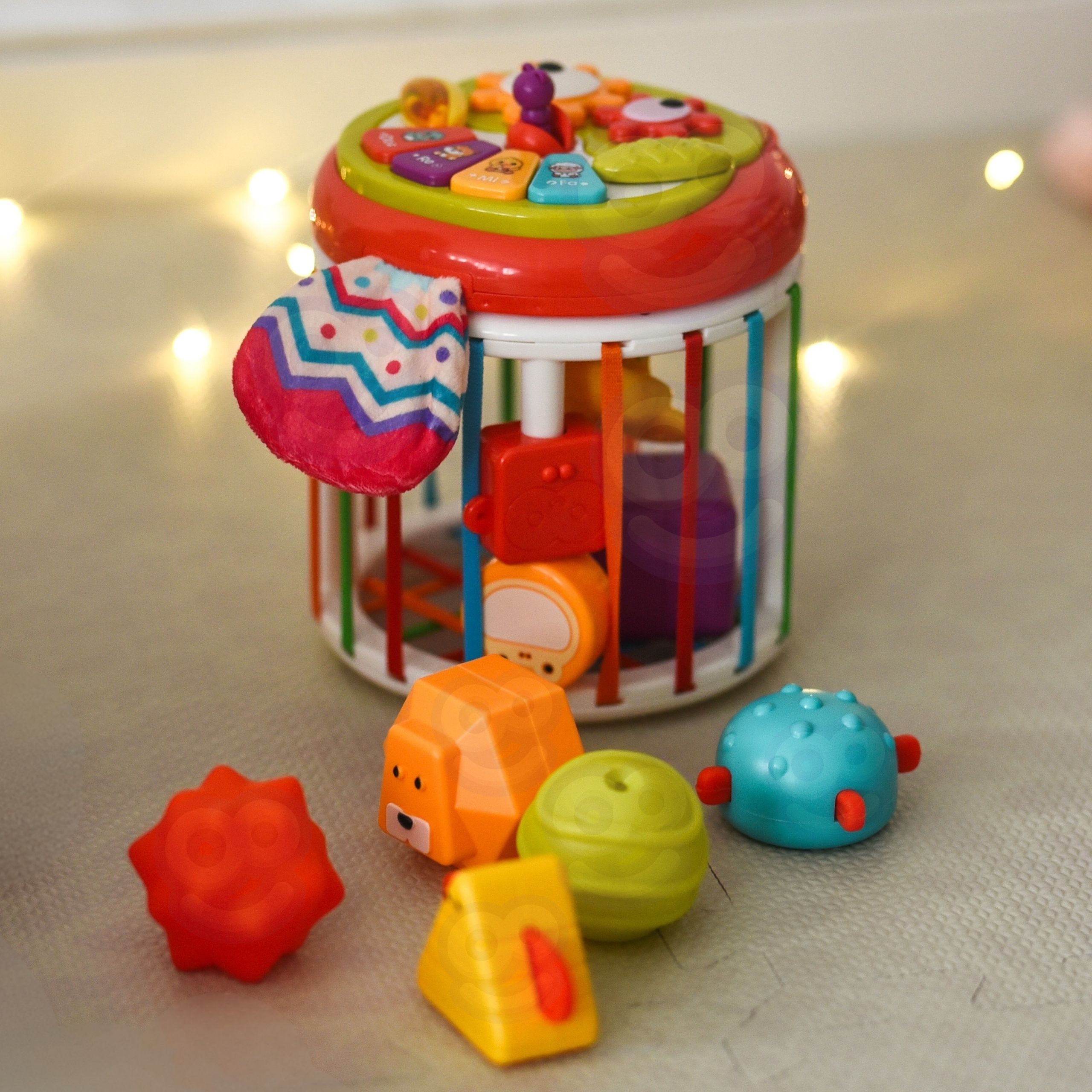 Kostka Muzyczna WOOPIE - Sensoryczny Bębenek Edukacyjny - 12 z 13