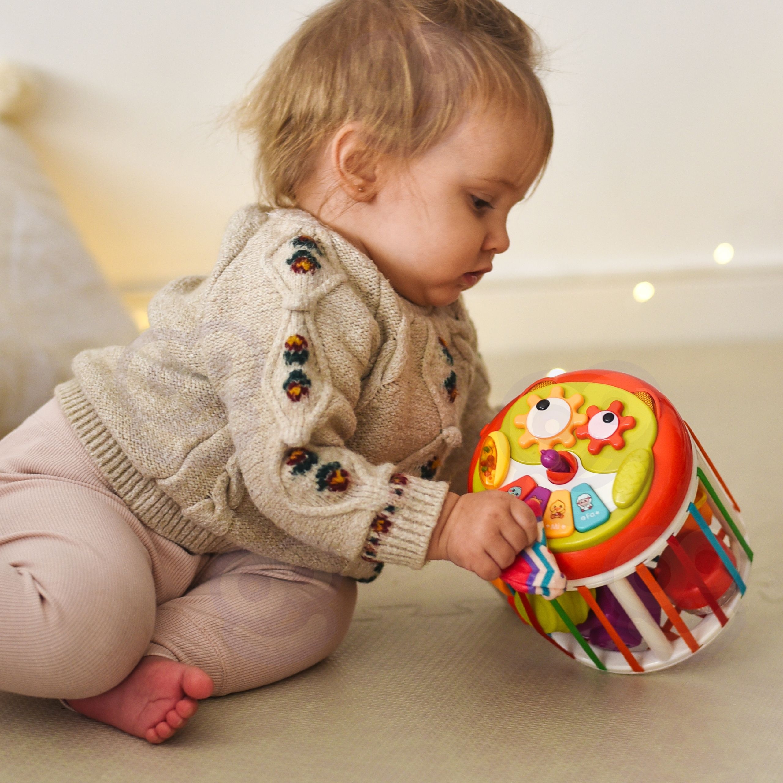 Kostka Muzyczna WOOPIE - Sensoryczny Bębenek Edukacyjny - 13 z 13