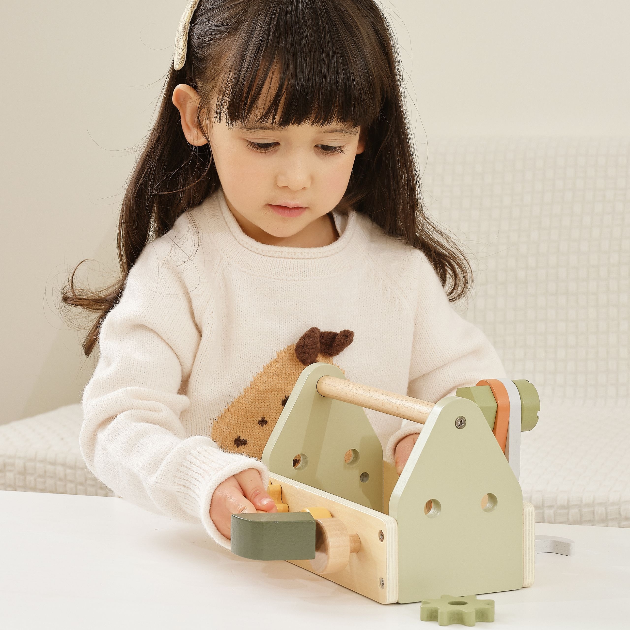 Polarb skrzynka z narzędziami zestaw drewniany - 13 z 13