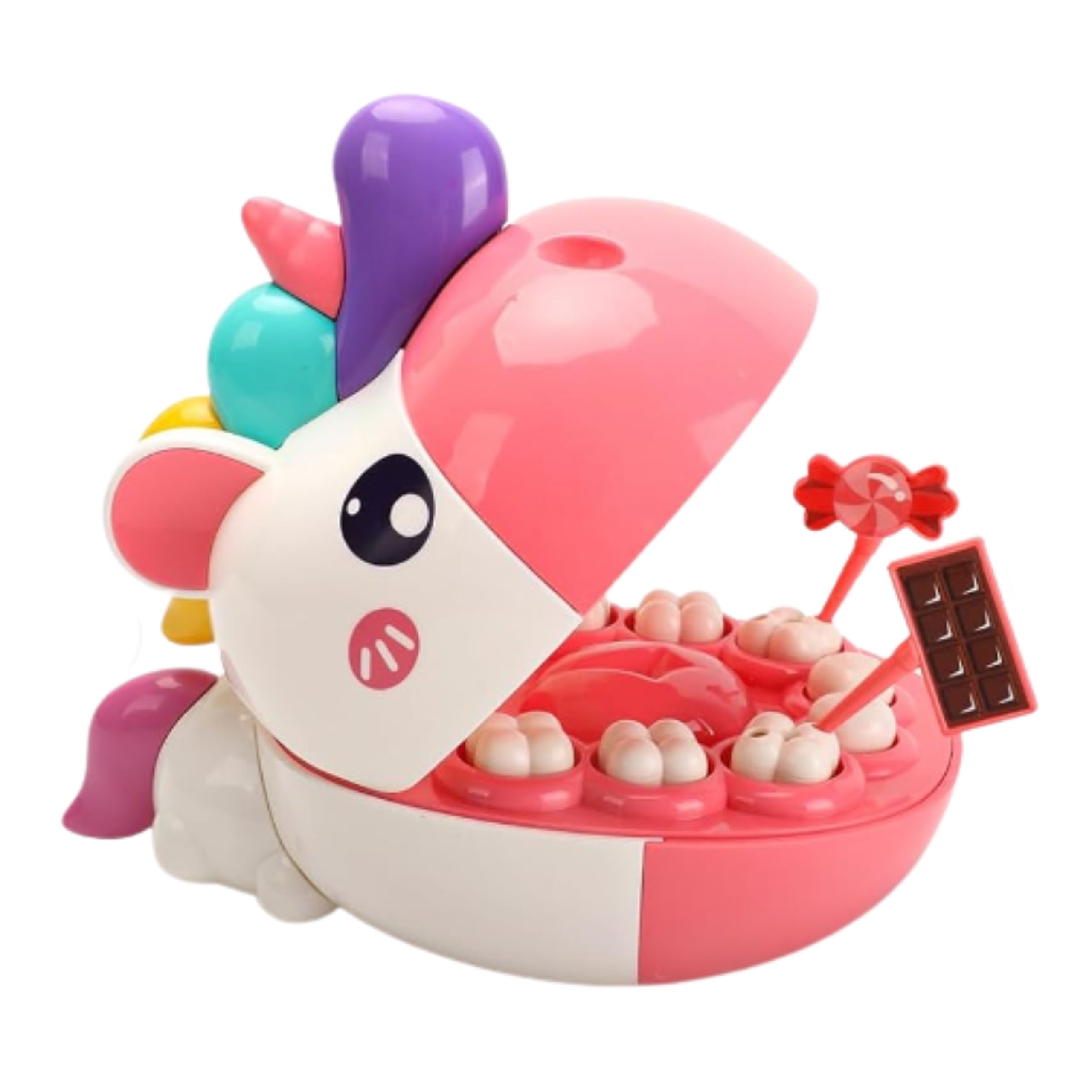 Zestaw małego dentysty głowa jednorożca akcesoria - 7 z 8