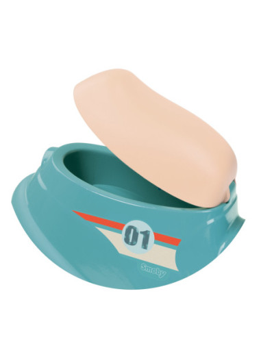 Smoby Niebieski jeździk skuter Retro Ciche koła Scooter