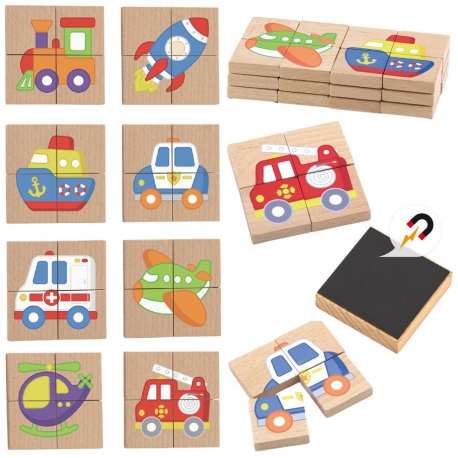 Układanka Drewniana Puzzle 