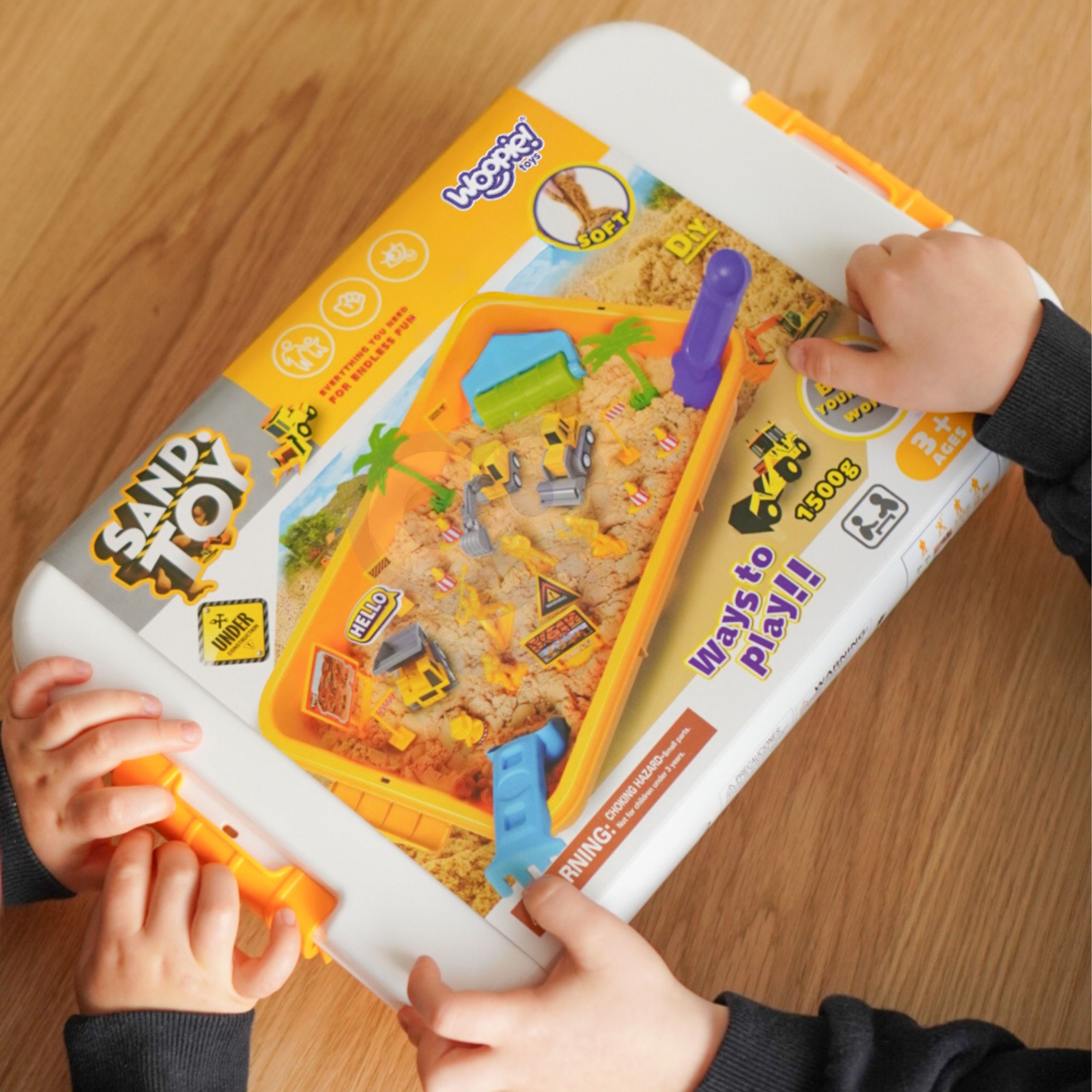 Mega Plac Budowy - Kinetyczna Kraina Małego Budowniczego XXL - 9 z 9