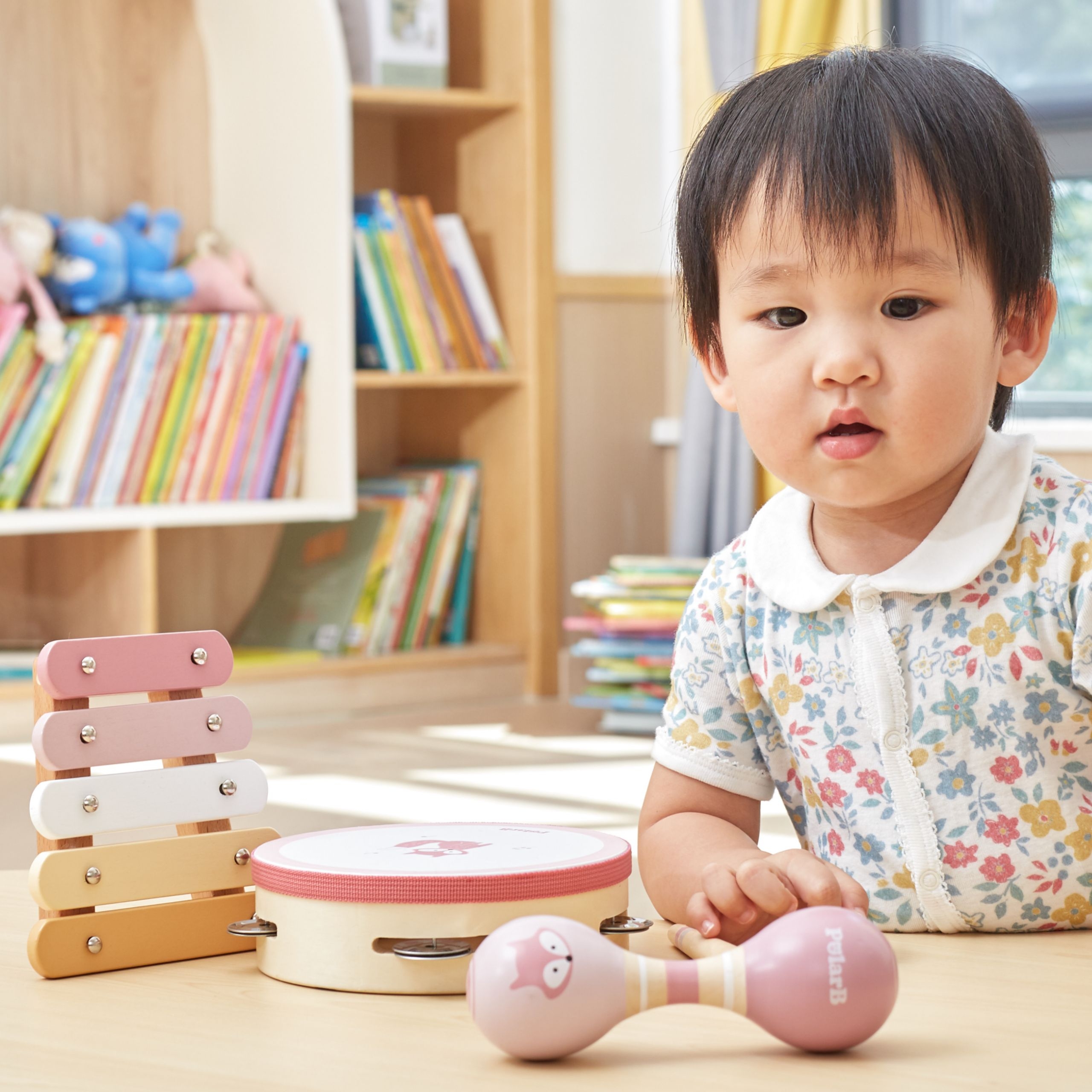 VIGA PolarB Zestaw Instrumentów Muzycznych Różowy