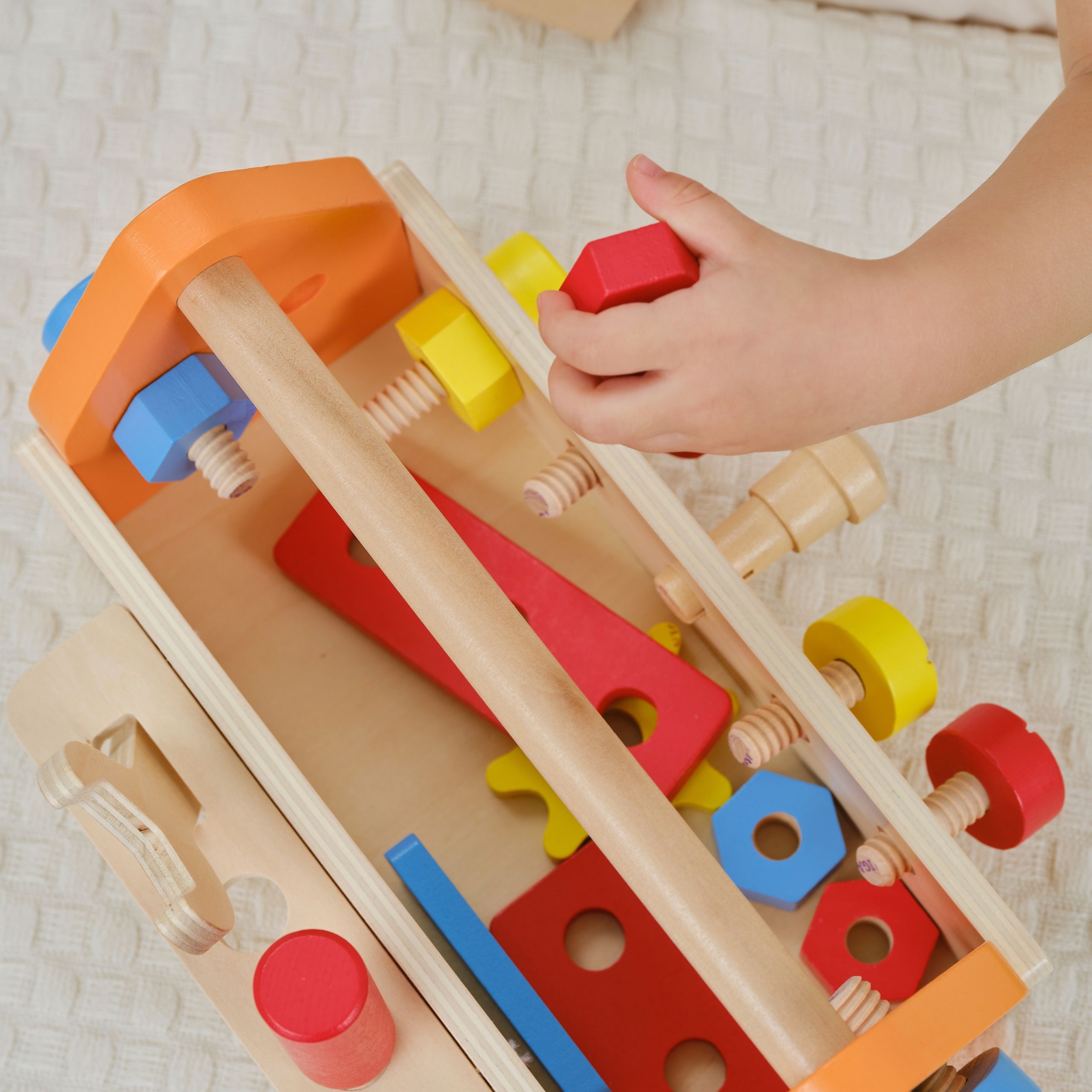 Viga Skrzynka Na Narzędzia Zestaw Drewniany