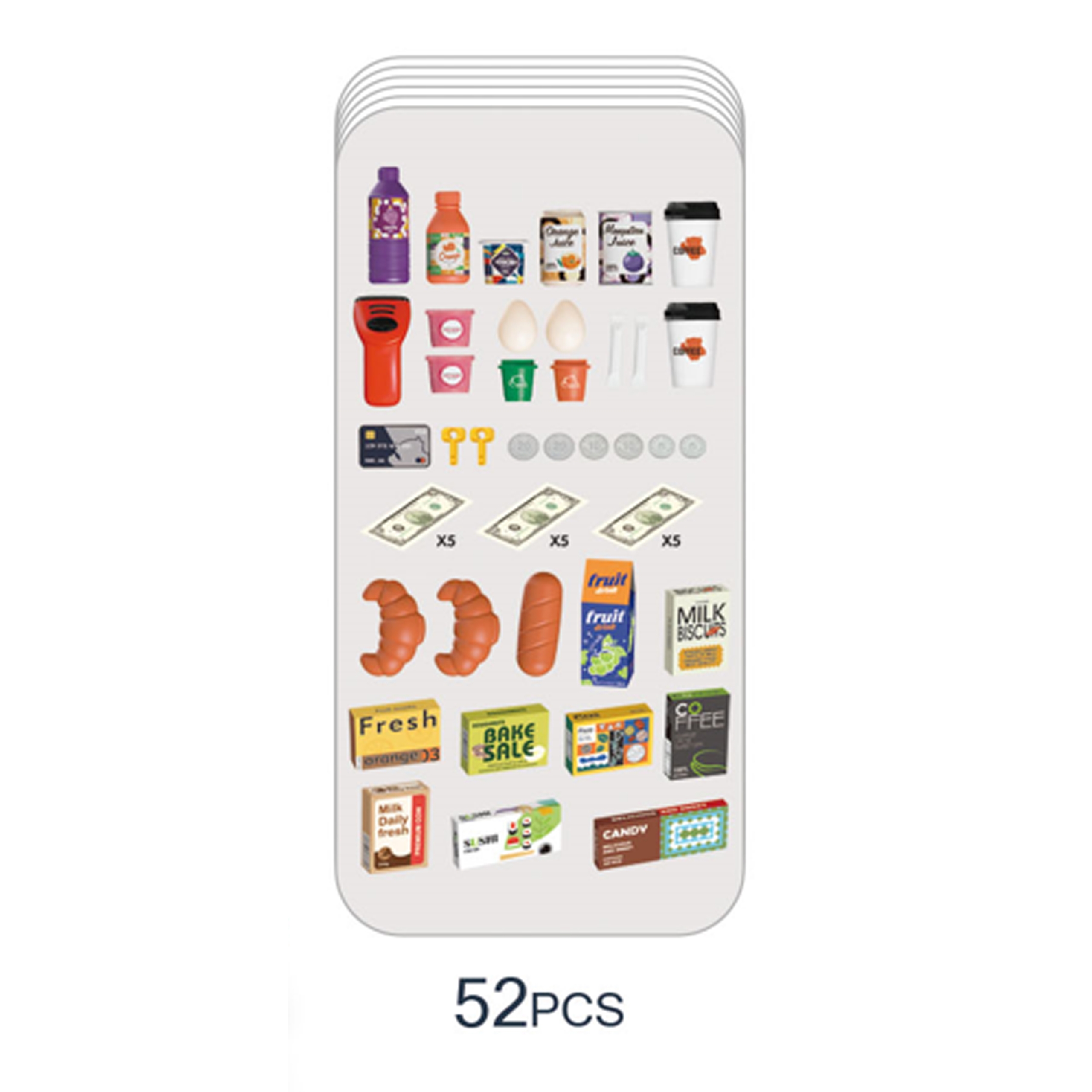 Interaktywny super market dla dzieci akcesoria - 12 z 13