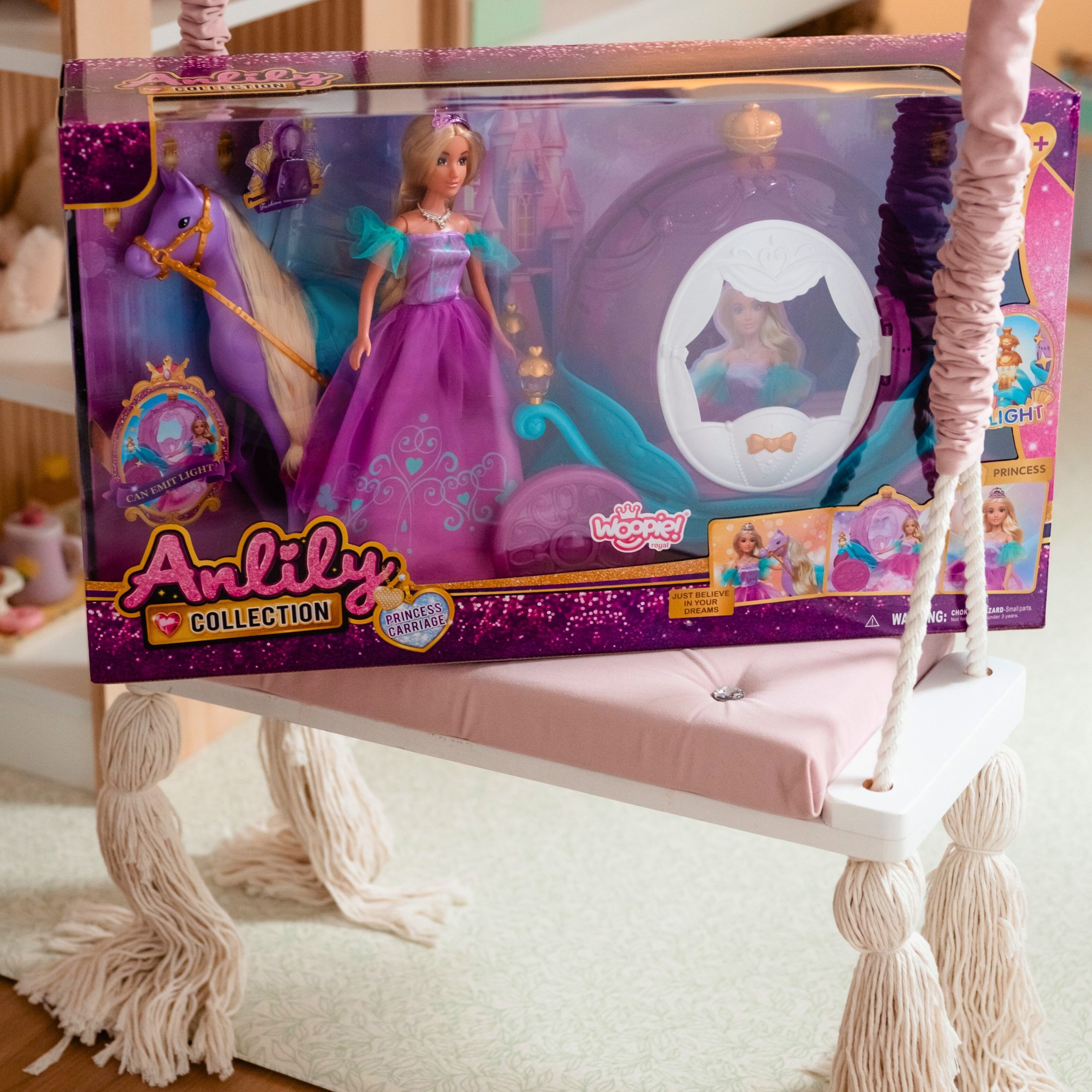 Lalka księżniczka lily i magiczny duży powóz karoca akcesoria - 13 z 13