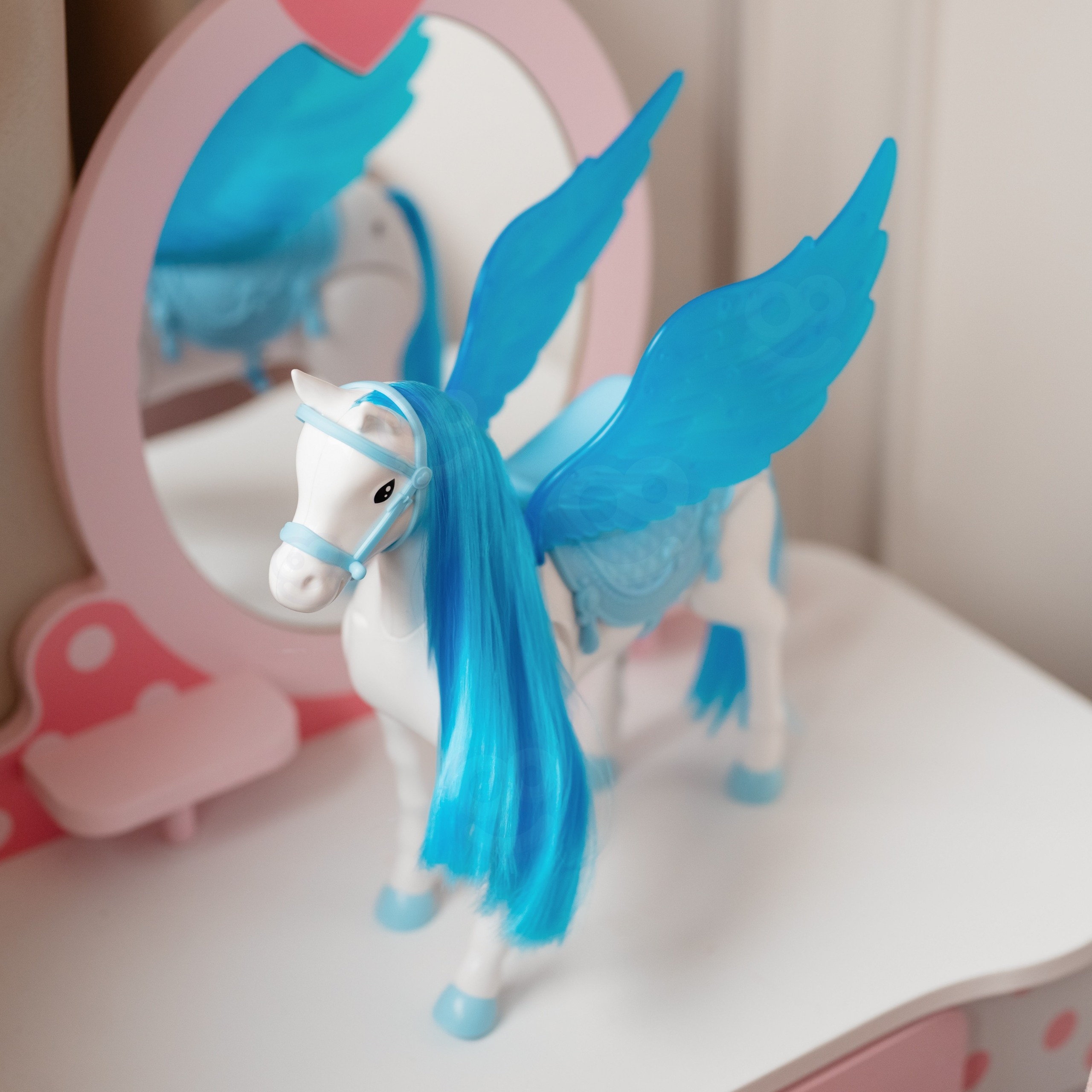 Interaktywny magiczny konik pegaz dla księżniczki - 7 z 10