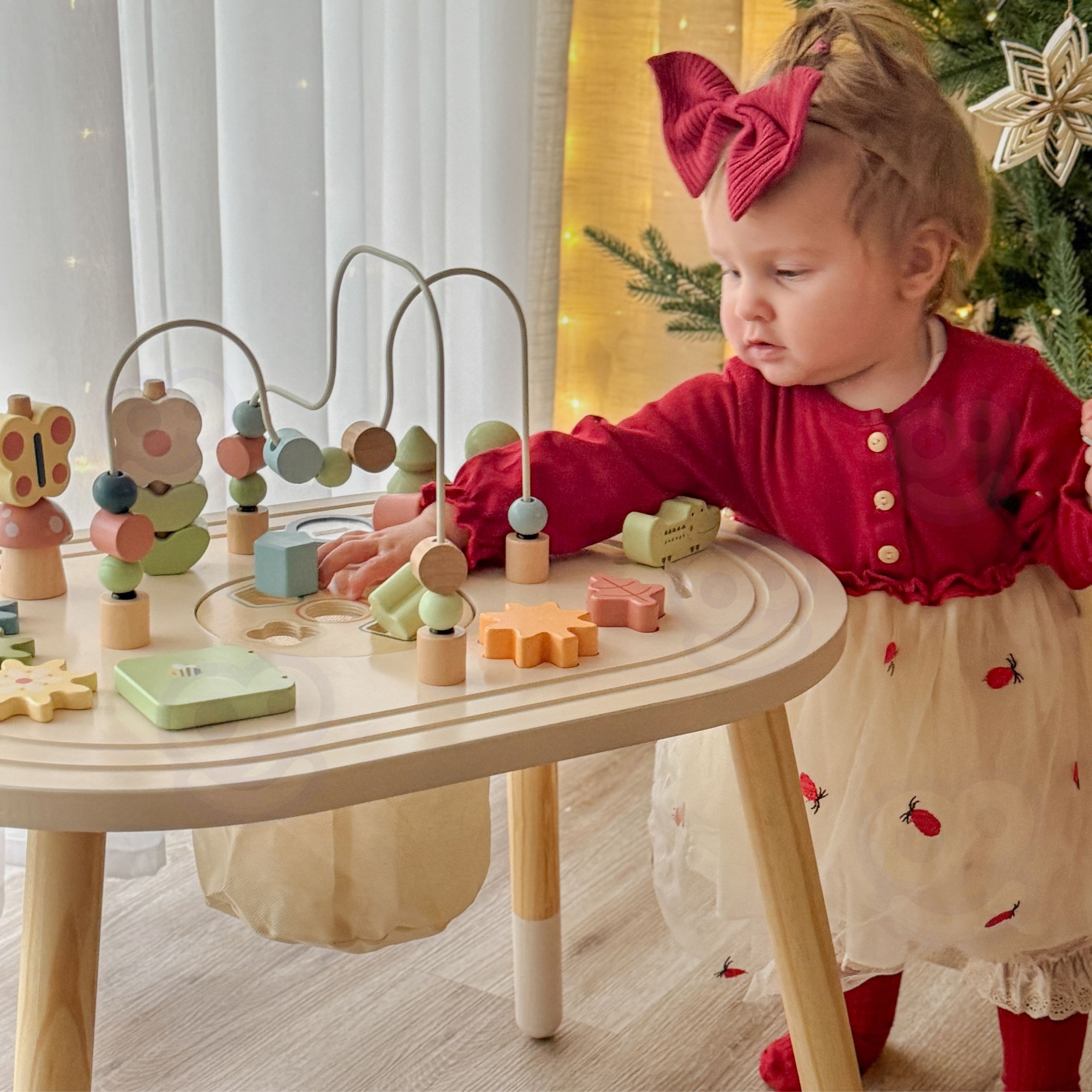 Drewniany stolik aktywności safari - 10 z 11