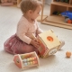 TOOKY TOY Drewniana Stodoła Aktywności Sorter Liczydło Montessori