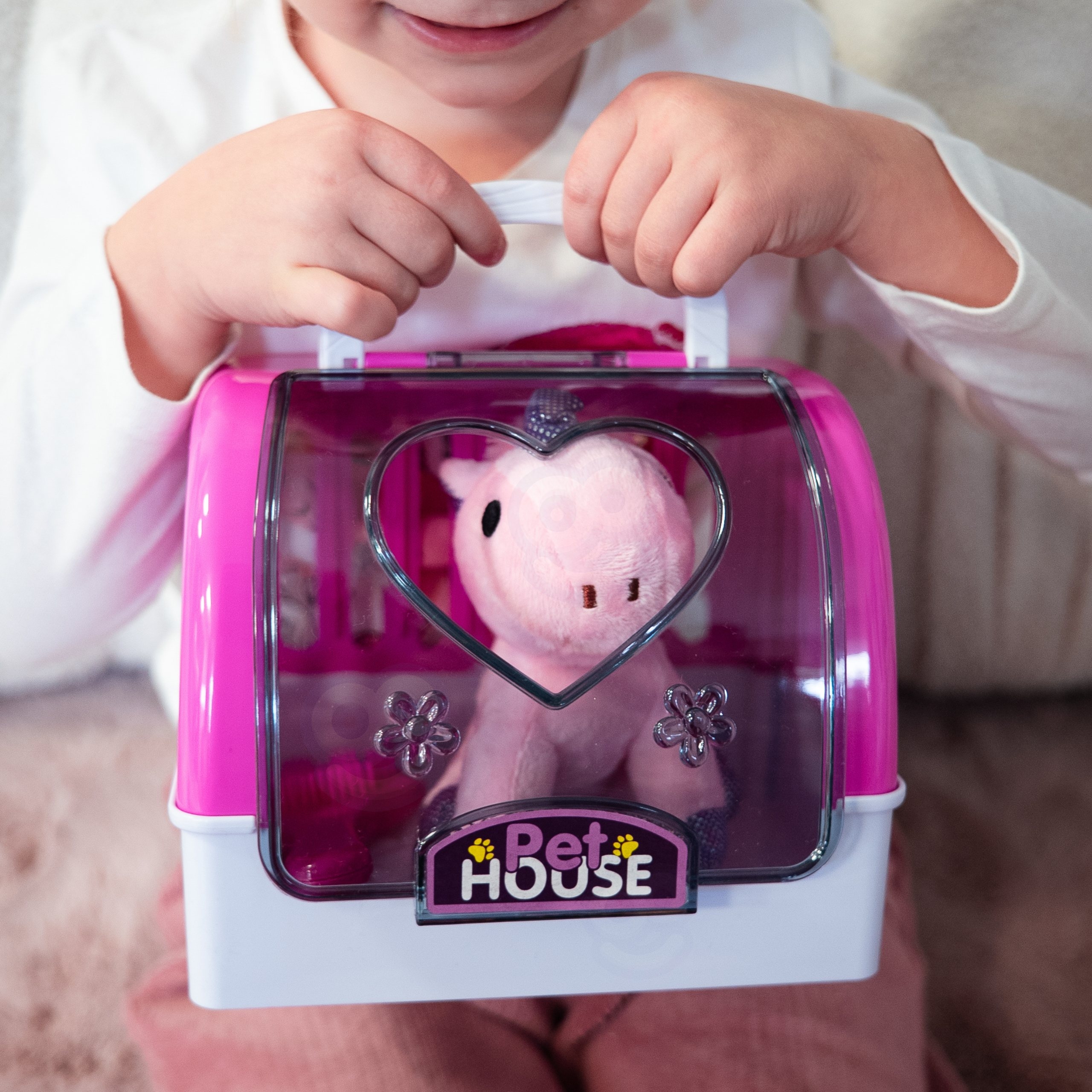 WOOPIE Transporter Domek dla Jednorożca Zestaw do Pielęgnacji