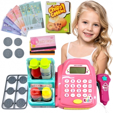 WOOPIE Kasa Sklepowa z Półką