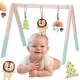 TOOKY TOY Baby Gym Stojak Edukacyjny Gimnastyczny 3 Zawieszki