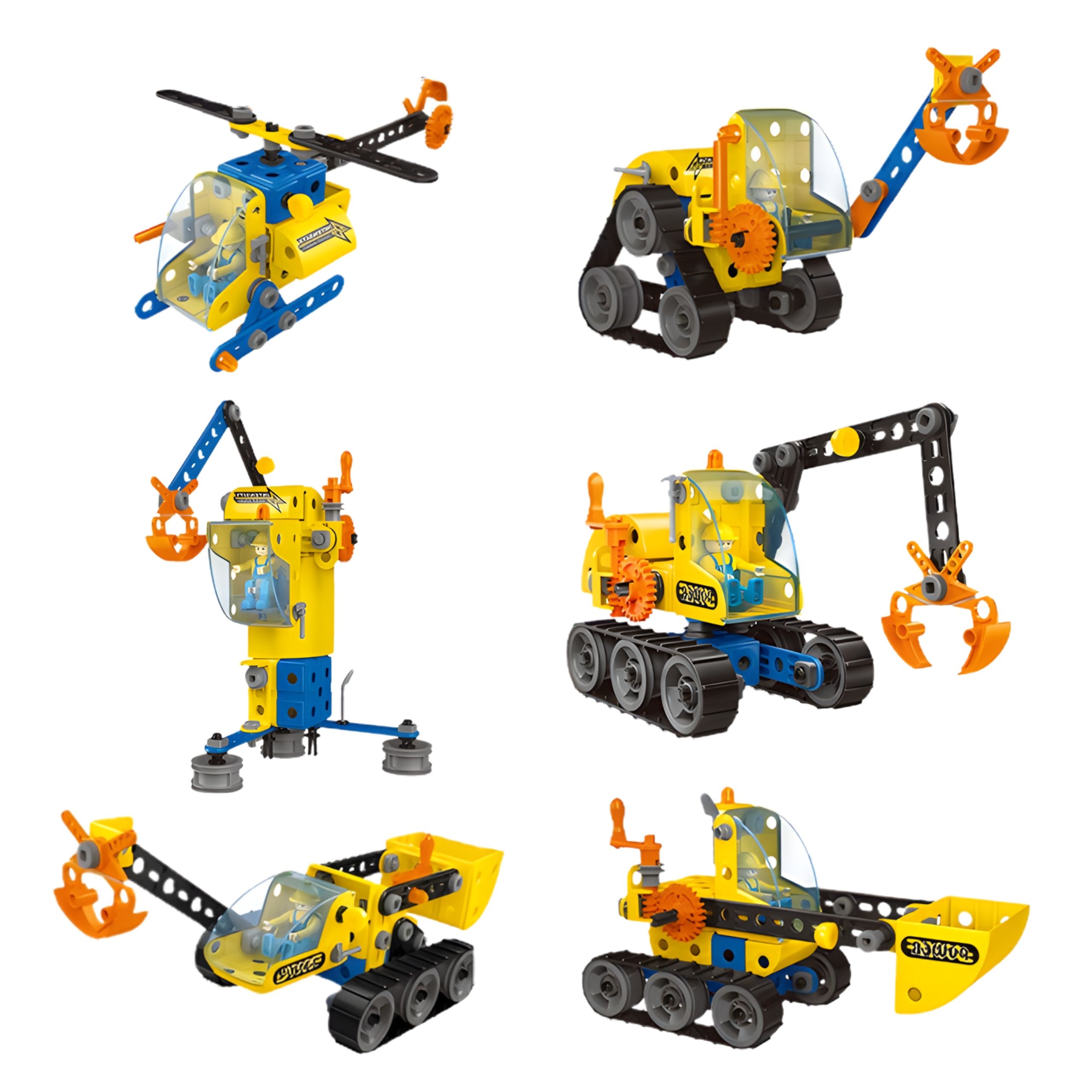 STEAM Budowlanki - 8 maszyn konstrukcyjnych - 11 z 13