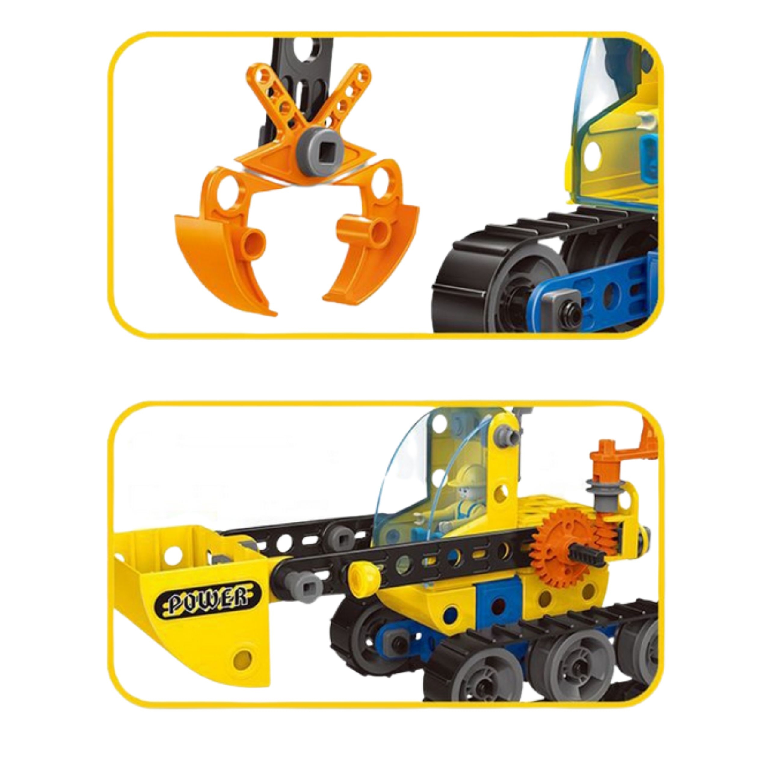 STEAM Budowlanki - 8 maszyn konstrukcyjnych - 9 z 13