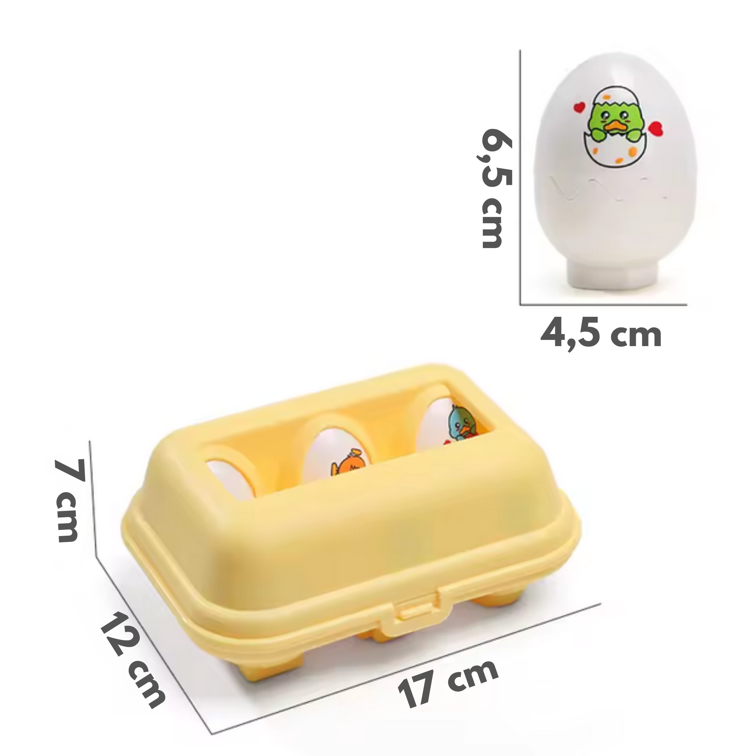 EduKurczaki - Wesoła Sorter-układanka Montessori - 12 z 12