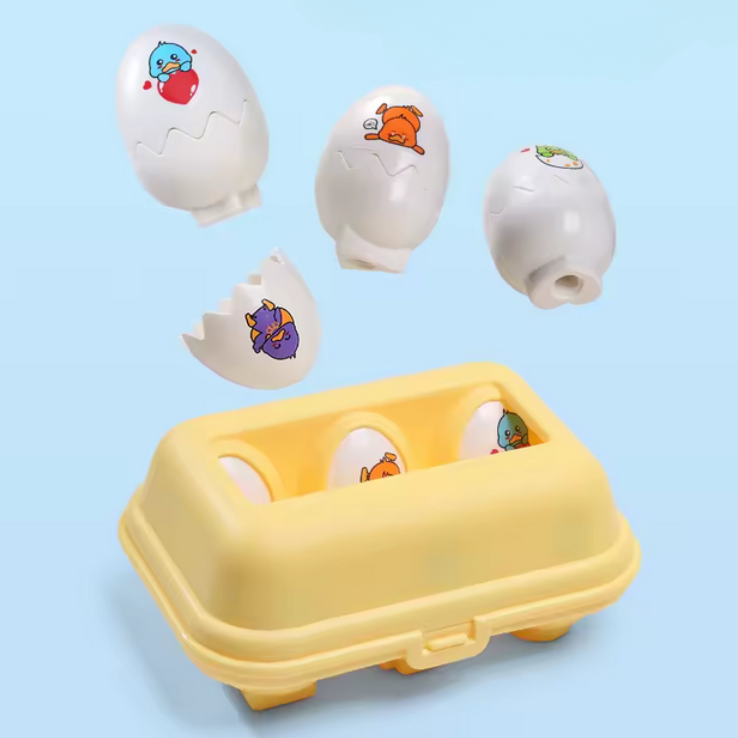 EduKurczaki - Wesoła Sorter-układanka Montessori - 11 z 12