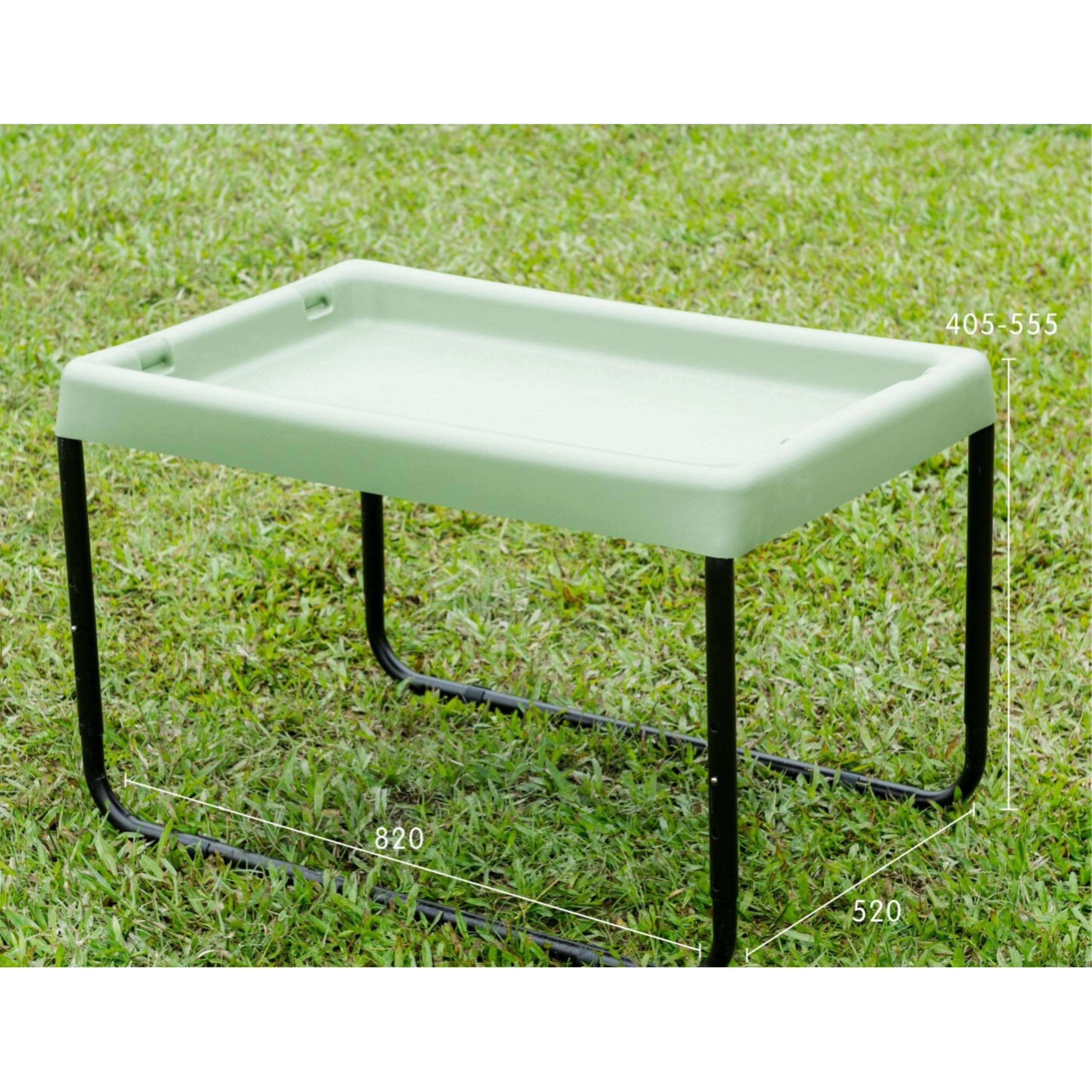 Prostokątny stolik do zabawy piaskiem i wodą regulowana wysokość - 6 z 6