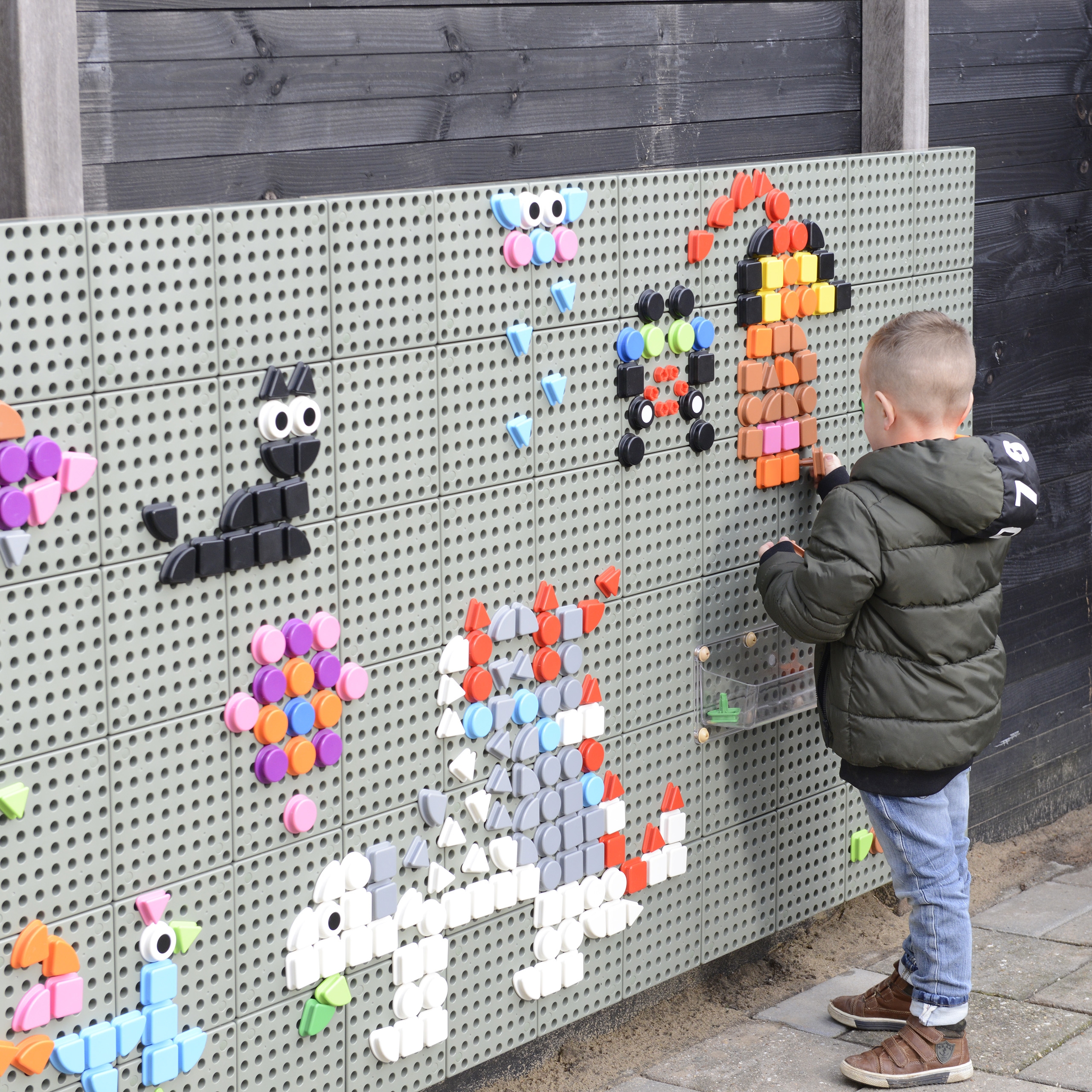 Geometryczne elementy tablic 256 szt - 8 z 13