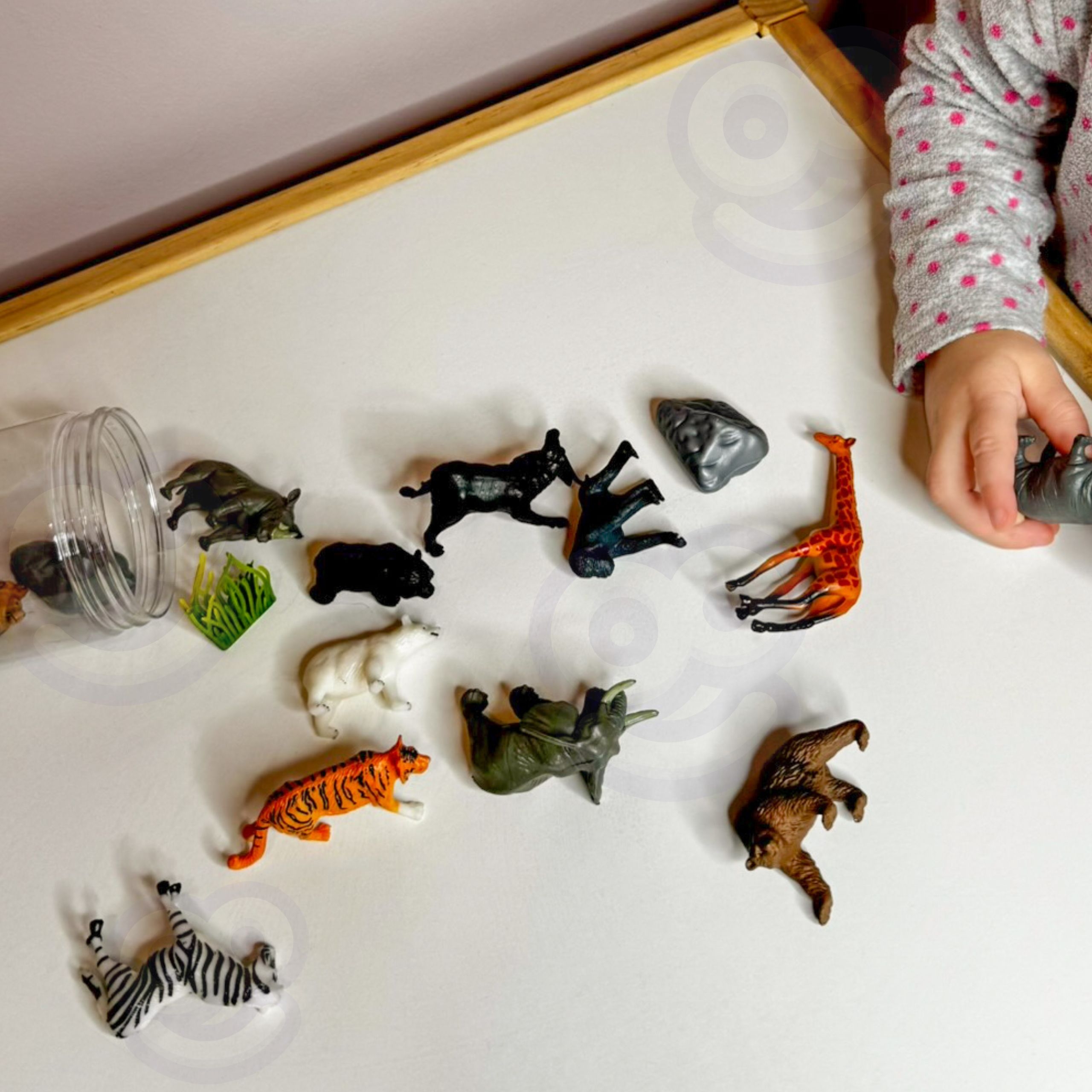 Zestaw figurki dzikie zwierzęta 16 szt. - 9 z 9