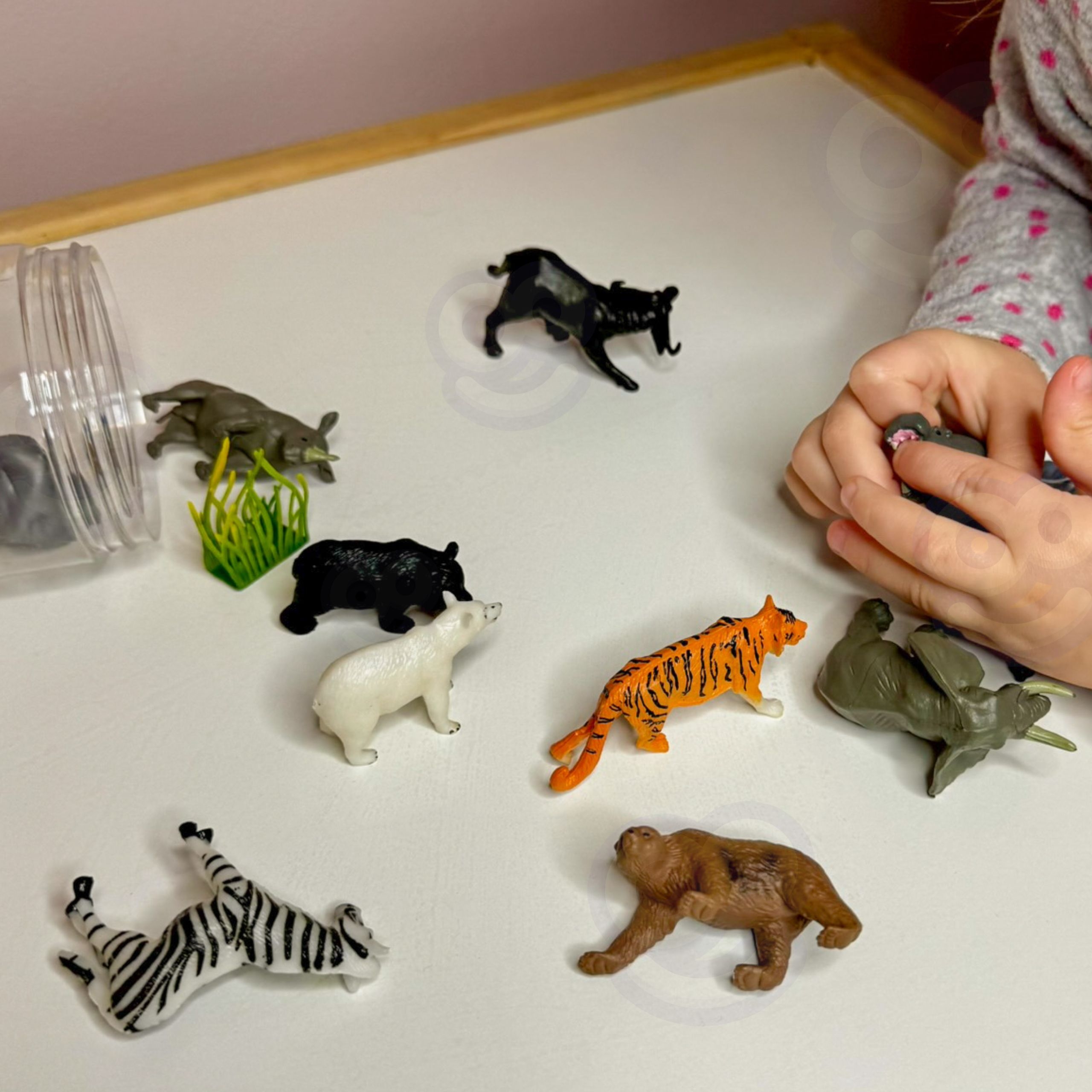 Zestaw figurki dzikie zwierzęta 16 szt. - 7 z 9