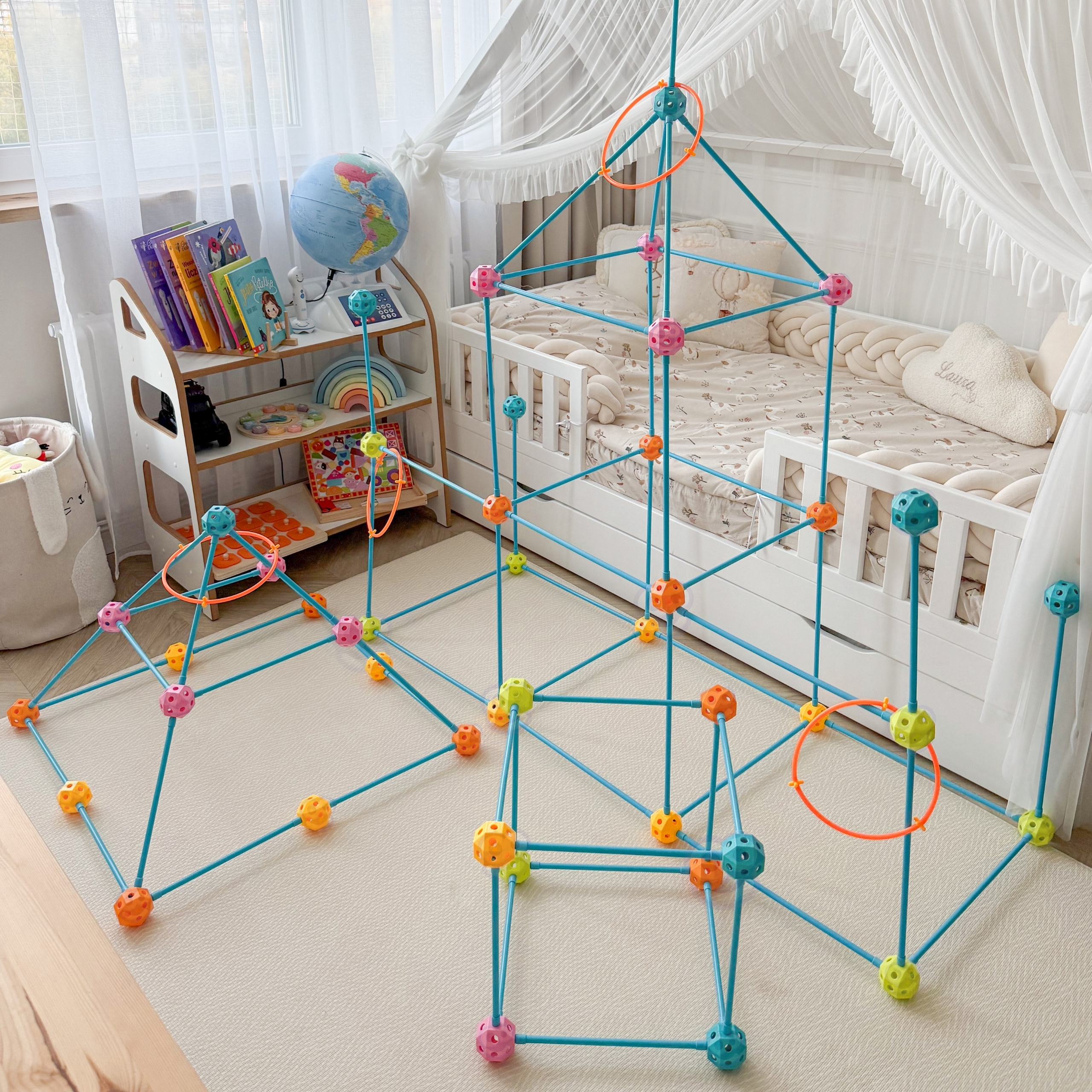 MegaBajka - XXL zestaw konstruktora namiotów i baz - 8 z 14