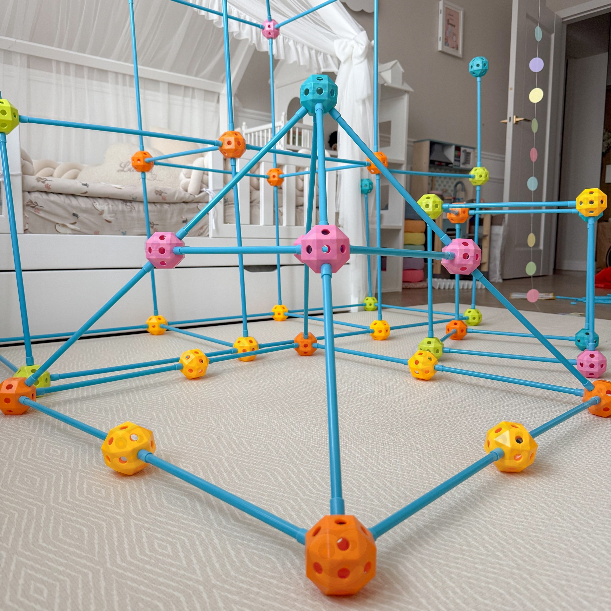 MegaBajka - XXL zestaw konstruktora namiotów i baz - 13 z 14