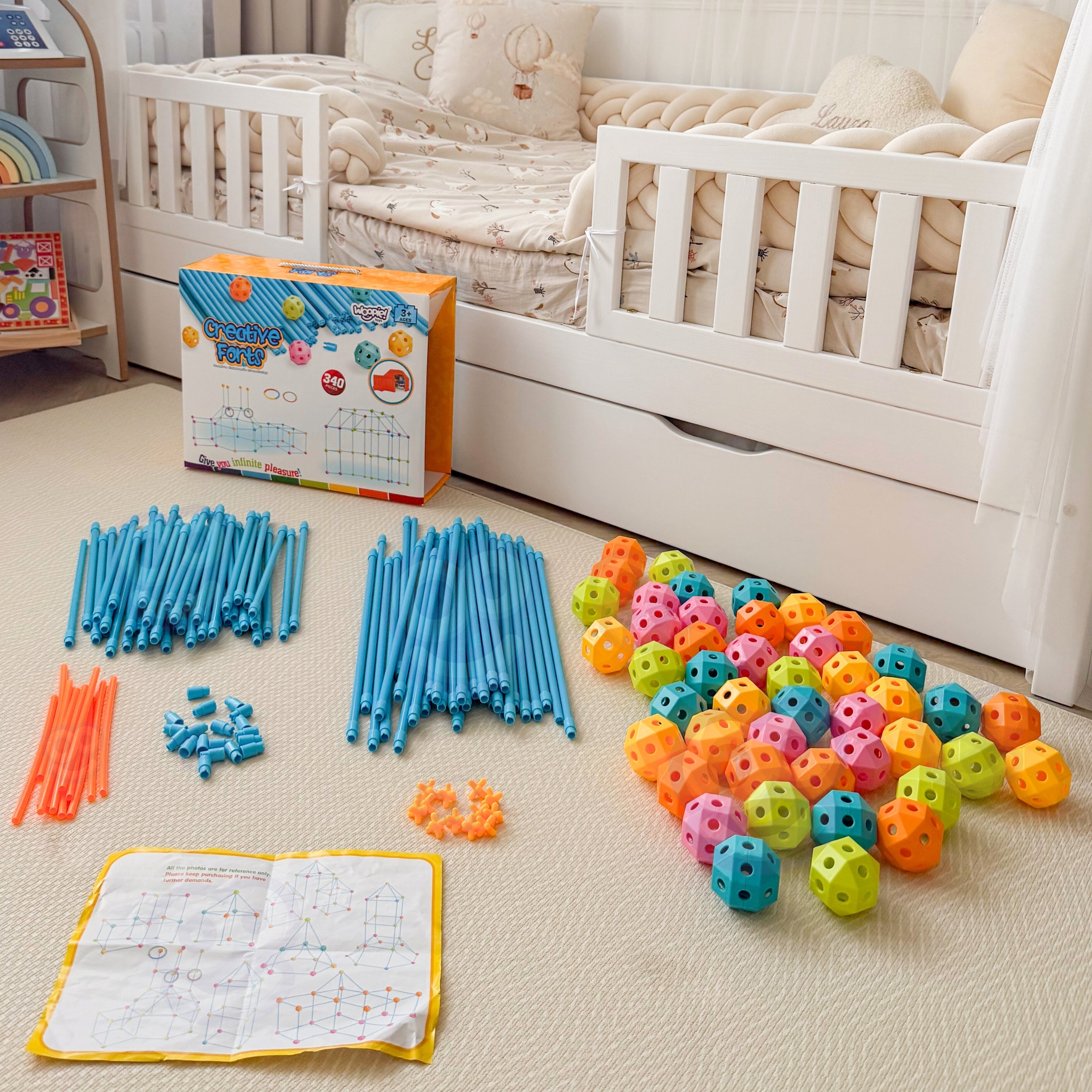 MegaBajka - XXL zestaw konstruktora namiotów i baz - 14 z 14